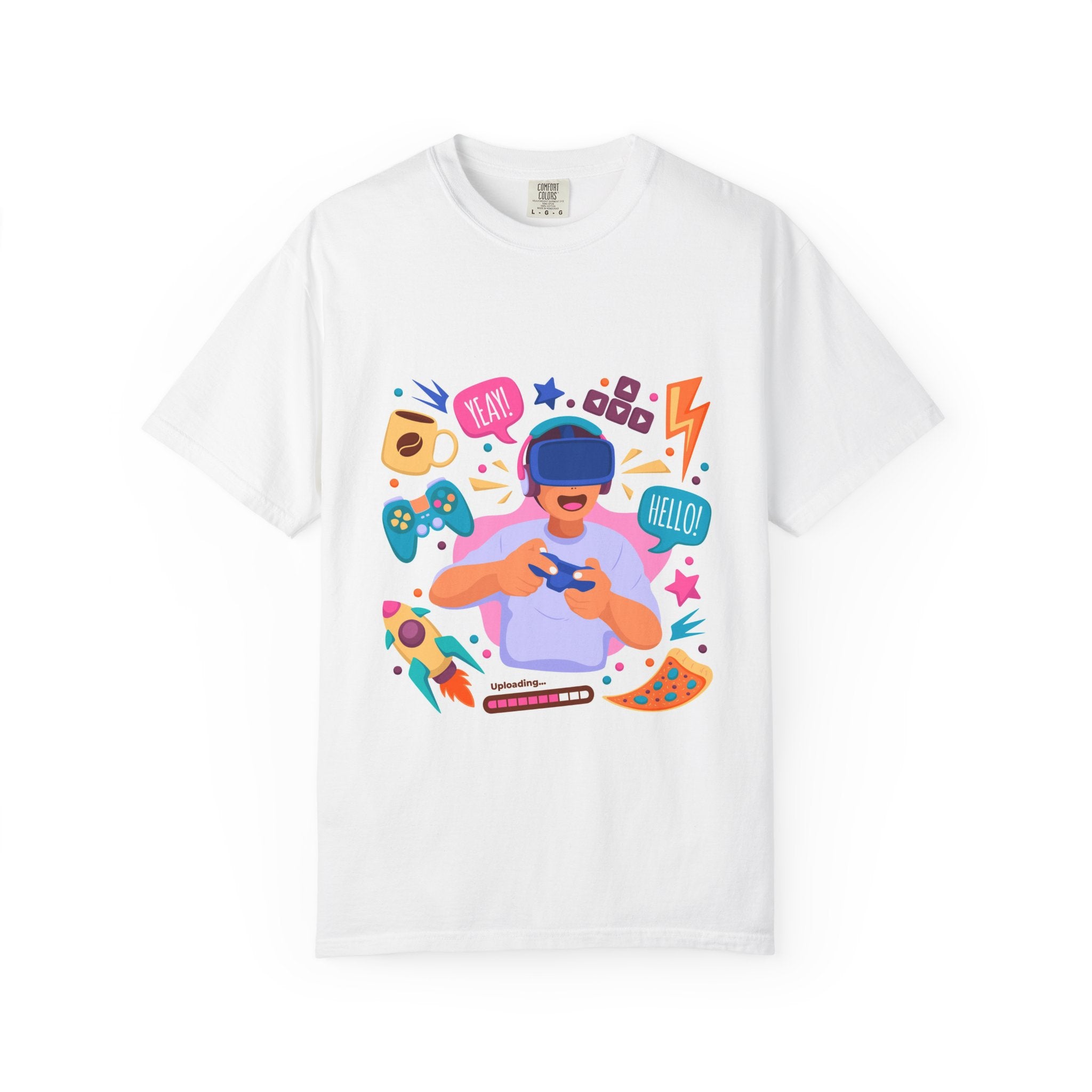 Fun Gamer T-Shirt | Unisex Garment-Dyed Tee for Video Game Lovers | Summer Casual Wear, Gift for Gamers, Relaxed Fit, Gaming Apparel, [...]