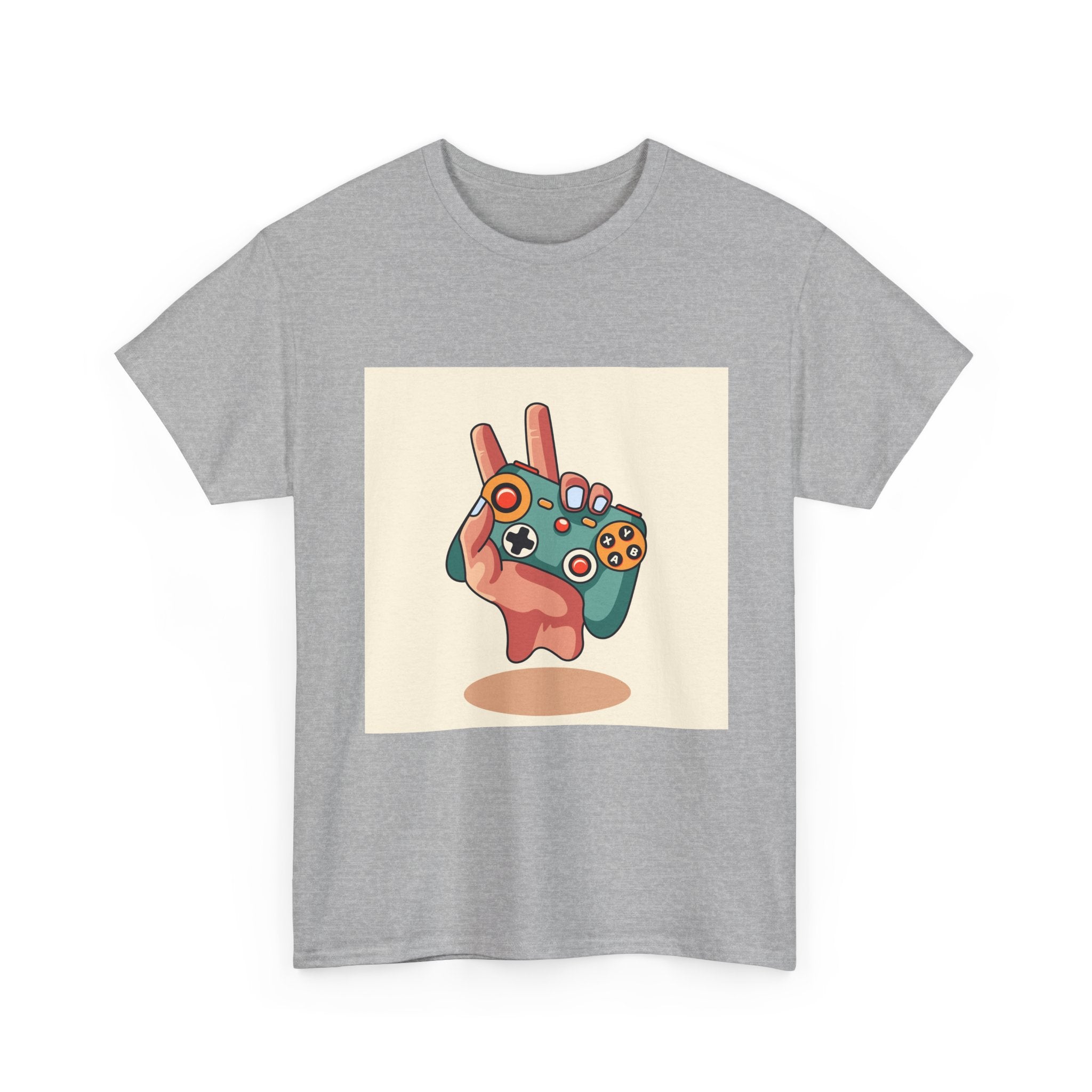 Gaming Vibes Unisex Heavy Cotton Tee - Perfect for Gamers, Streetwear, Casual Outfits, Gift for Xbox or PlayStation Lovers, Video Game [...]