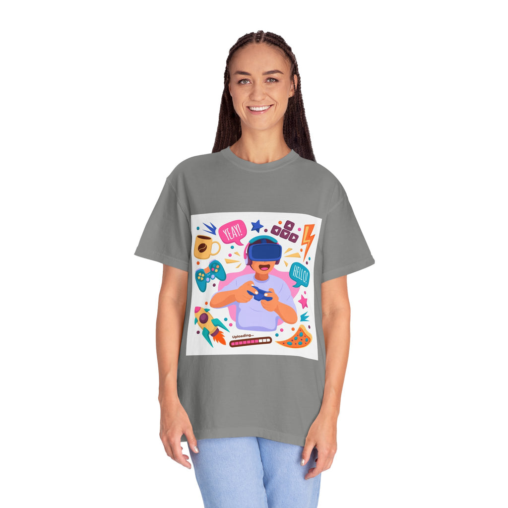 Fun Gamer T-Shirt | Unisex Garment-Dyed Tee for Video Game Lovers | Summer Casual Wear, Gift for Gamers, Relaxed Fit, Gaming Apparel, [...]