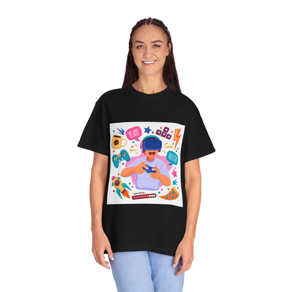 Fun Gamer T-Shirt | Unisex Garment-Dyed Tee for Video Game Lovers | Summer Casual Wear, Gift for Gamers, Relaxed Fit, Gaming Apparel, [...]