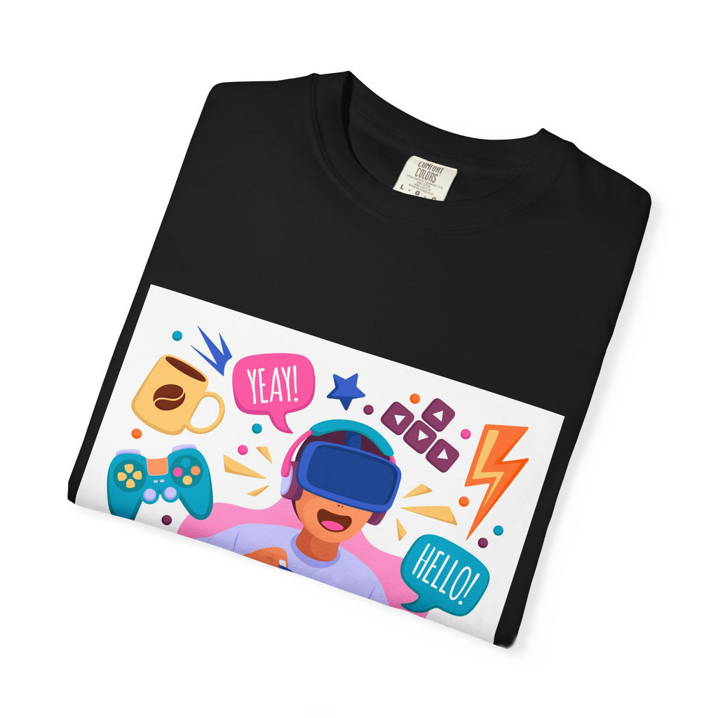Fun Gamer T-Shirt | Unisex Garment-Dyed Tee for Video Game Lovers | Summer Casual Wear, Gift for Gamers, Relaxed Fit, Gaming Apparel, [...]