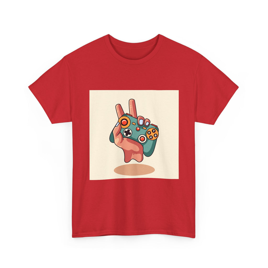 Gaming Vibes Unisex Heavy Cotton Tee - Perfect for Gamers, Streetwear, Casual Outfits, Gift for Xbox or PlayStation Lovers, Video Game [...]