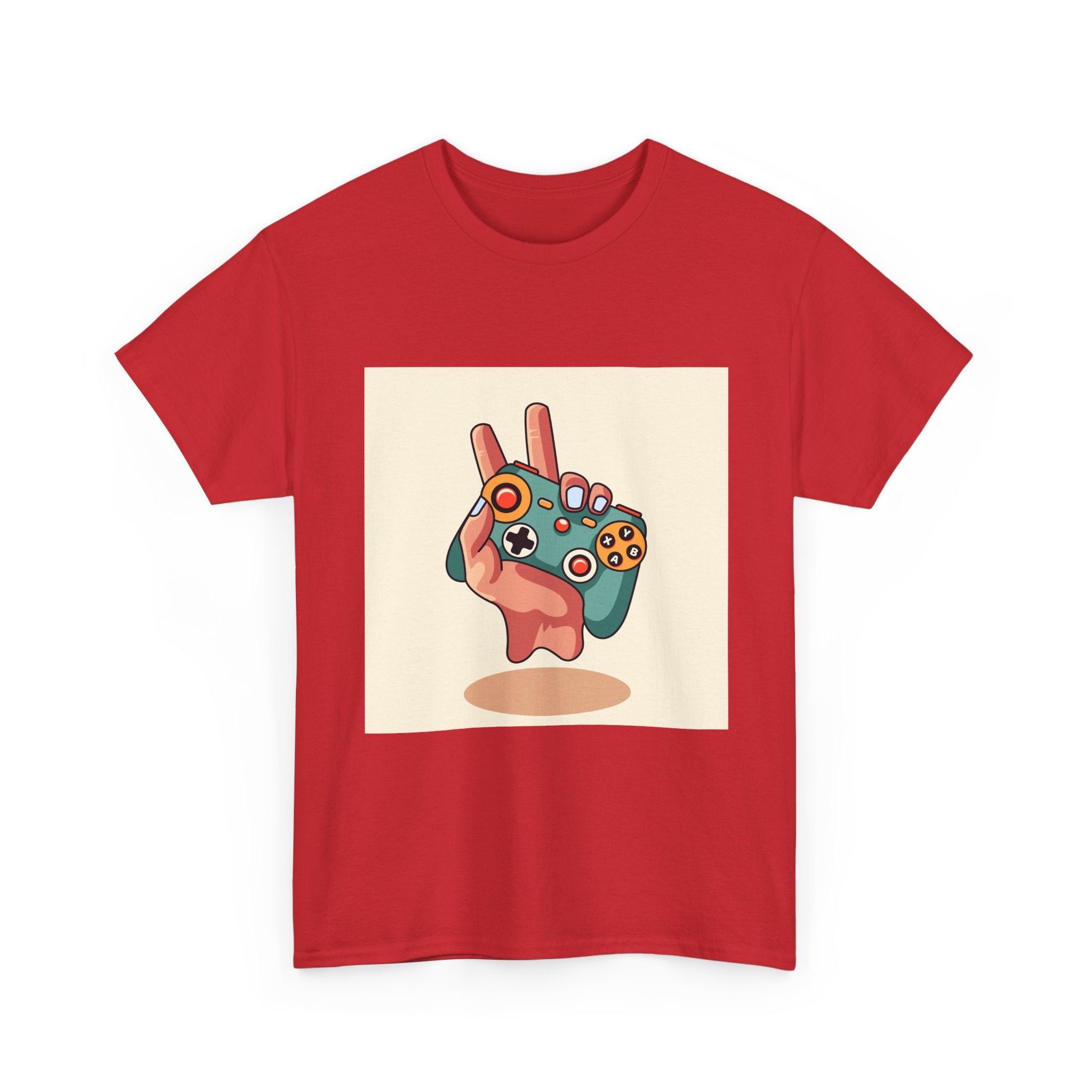 Gaming Vibes Unisex Heavy Cotton Tee - Perfect for Gamers, Streetwear, Casual Outfits, Gift for Xbox or PlayStation Lovers, Video Game [...]