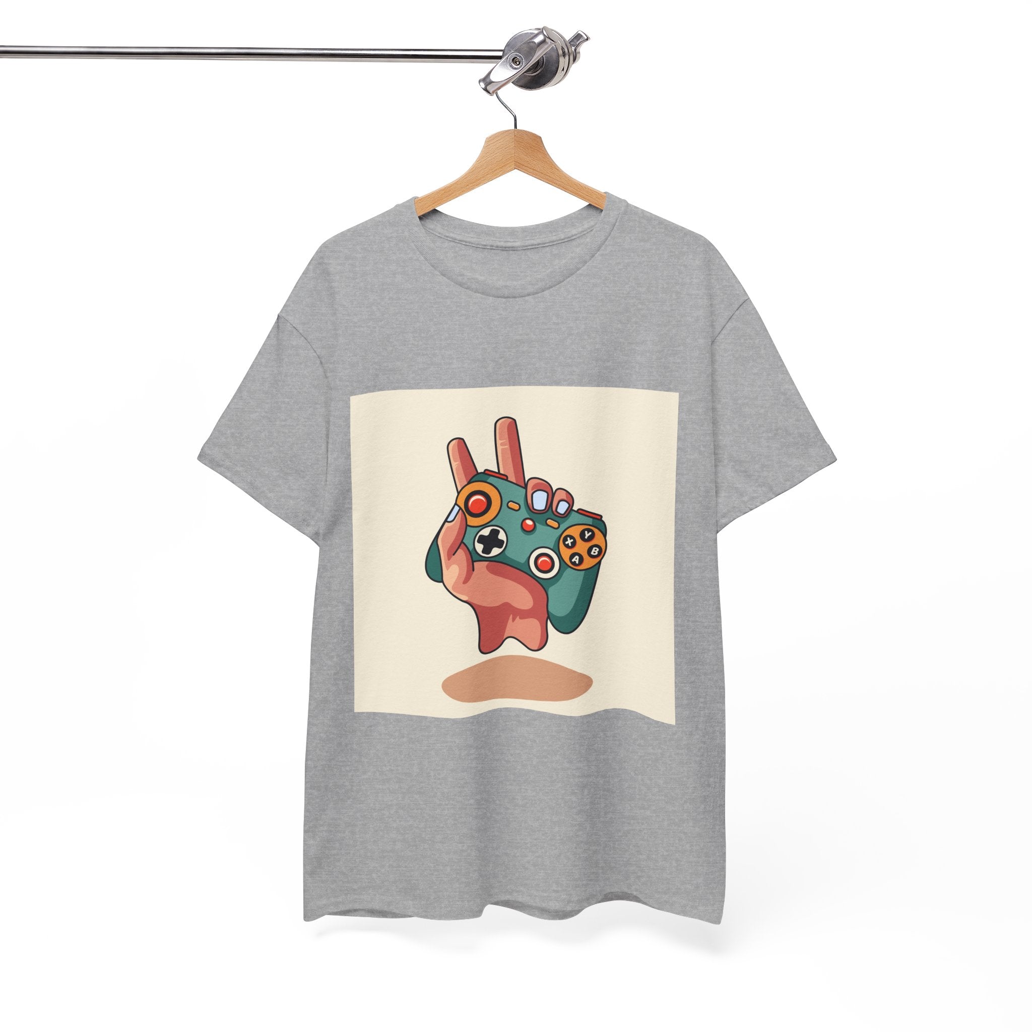 Gaming Vibes Unisex Heavy Cotton Tee - Perfect for Gamers, Streetwear, Casual Outfits, Gift for Xbox or PlayStation Lovers, Video Game [...]