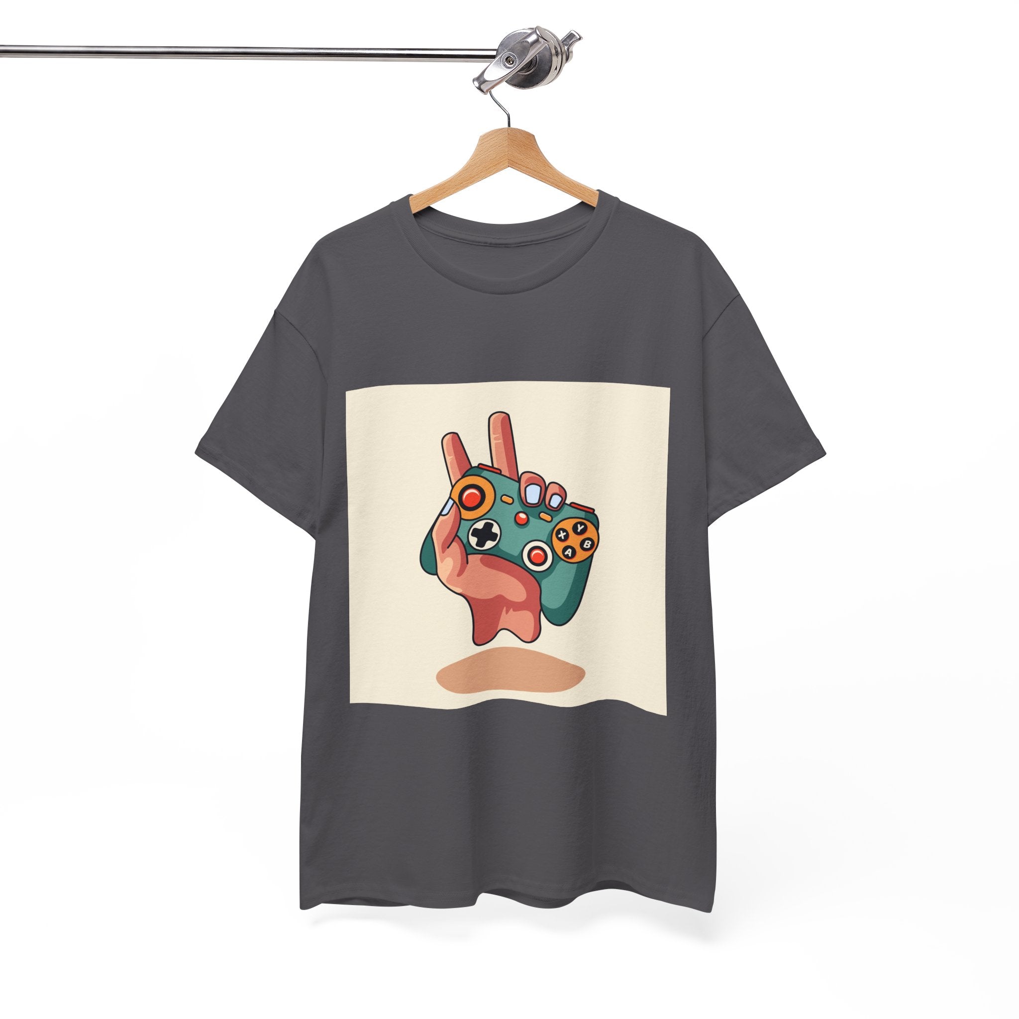 Gaming Vibes Unisex Heavy Cotton Tee - Perfect for Gamers, Streetwear, Casual Outfits, Gift for Xbox or PlayStation Lovers, Video Game [...]