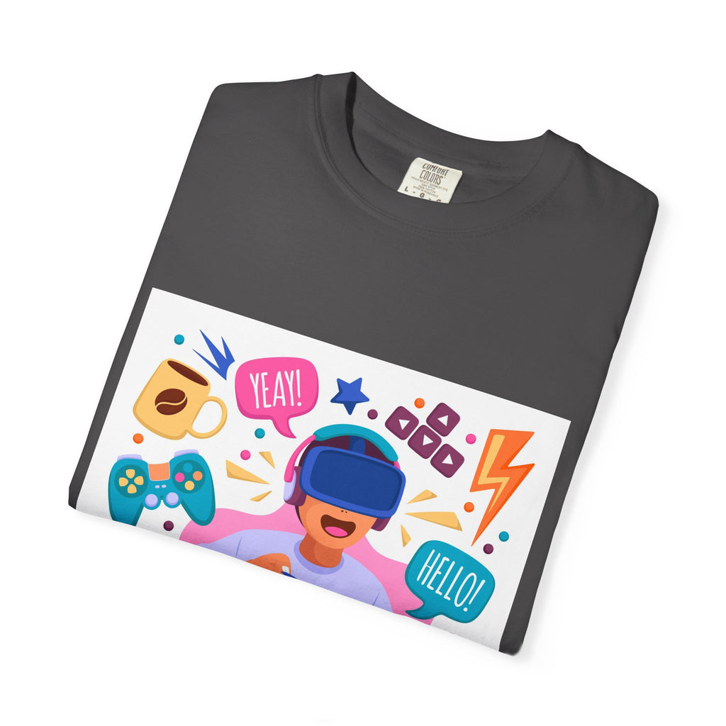 Fun Gamer T-Shirt | Unisex Garment-Dyed Tee for Video Game Lovers | Summer Casual Wear, Gift for Gamers, Relaxed Fit, Gaming Apparel, [...]