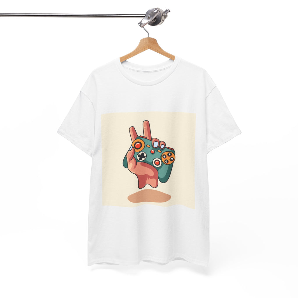 Gaming Vibes Unisex Heavy Cotton Tee - Perfect for Gamers, Streetwear, Casual Outfits, Gift for Xbox or PlayStation Lovers, Video Game [...]