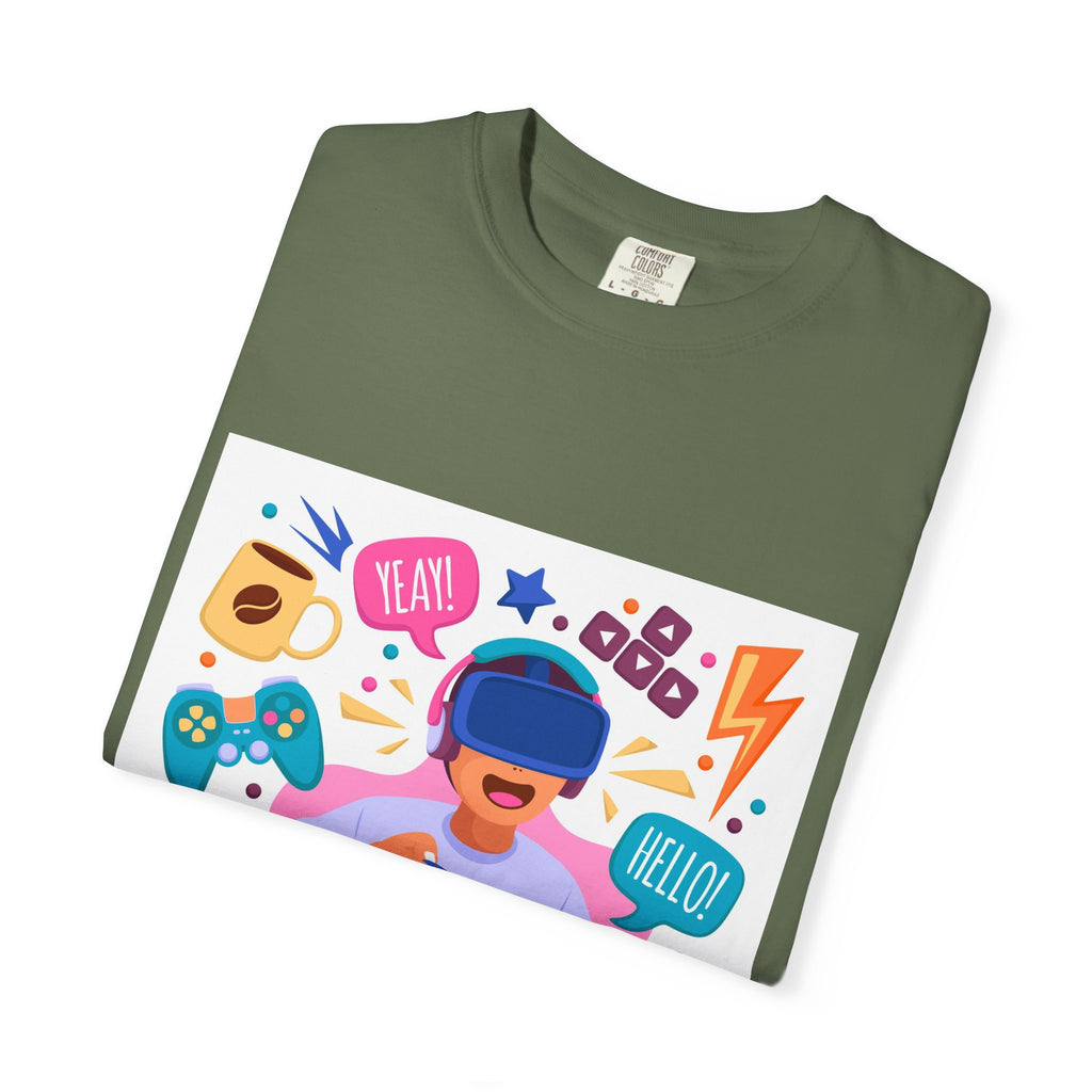 Fun Gamer T-Shirt | Unisex Garment-Dyed Tee for Video Game Lovers | Summer Casual Wear, Gift for Gamers, Relaxed Fit, Gaming Apparel, [...]
