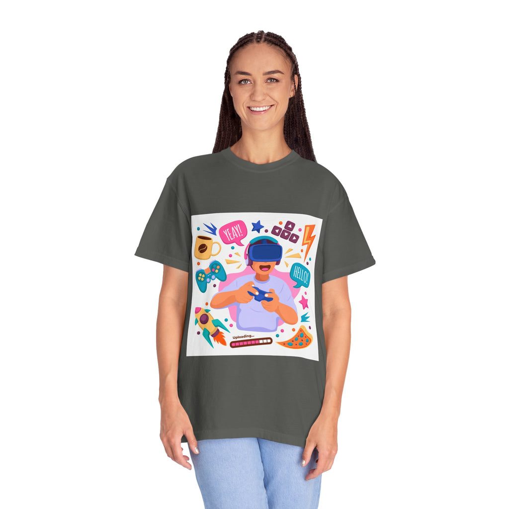 Fun Gamer T-Shirt | Unisex Garment-Dyed Tee for Video Game Lovers | Summer Casual Wear, Gift for Gamers, Relaxed Fit, Gaming Apparel, [...]