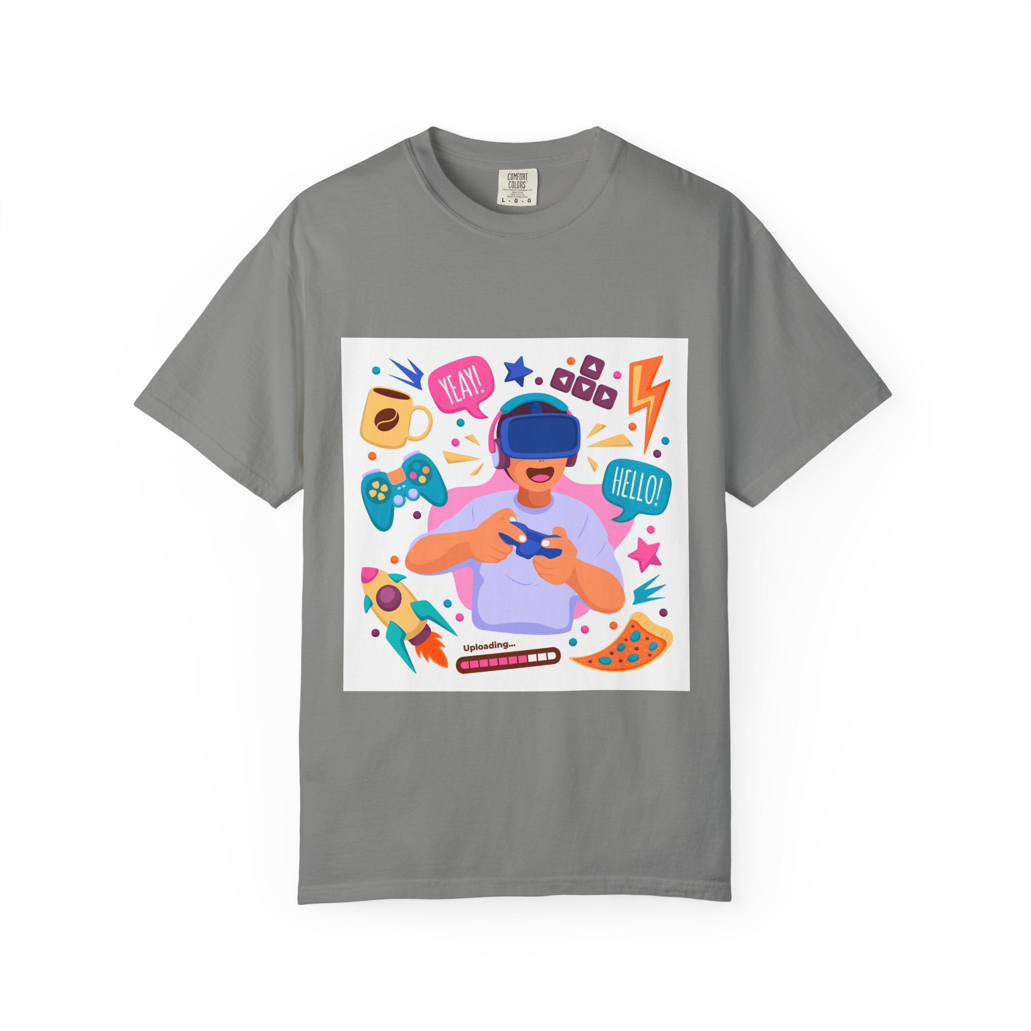 Fun Gamer T-Shirt | Unisex Garment-Dyed Tee for Video Game Lovers | Summer Casual Wear, Gift for Gamers, Relaxed Fit, Gaming Apparel, [...]