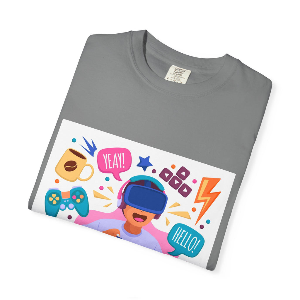 Fun Gamer T-Shirt | Unisex Garment-Dyed Tee for Video Game Lovers | Summer Casual Wear, Gift for Gamers, Relaxed Fit, Gaming Apparel, [...]