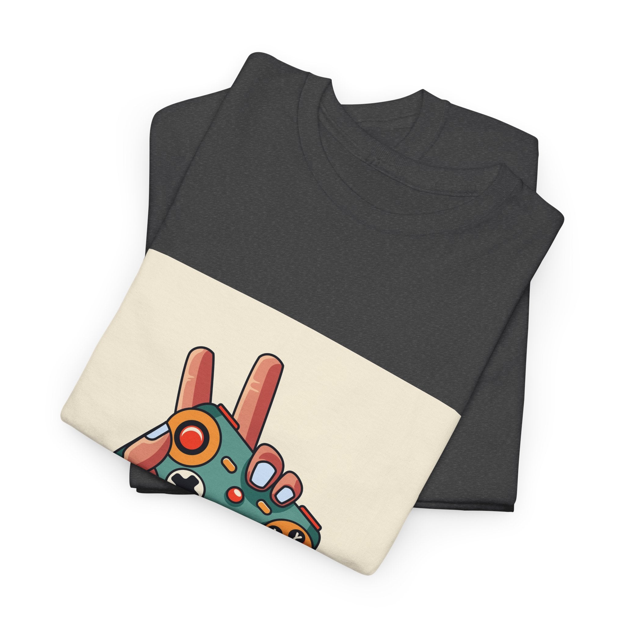 Gaming Vibes Unisex Heavy Cotton Tee - Perfect for Gamers, Streetwear, Casual Outfits, Gift for Xbox or PlayStation Lovers, Video Game [...]