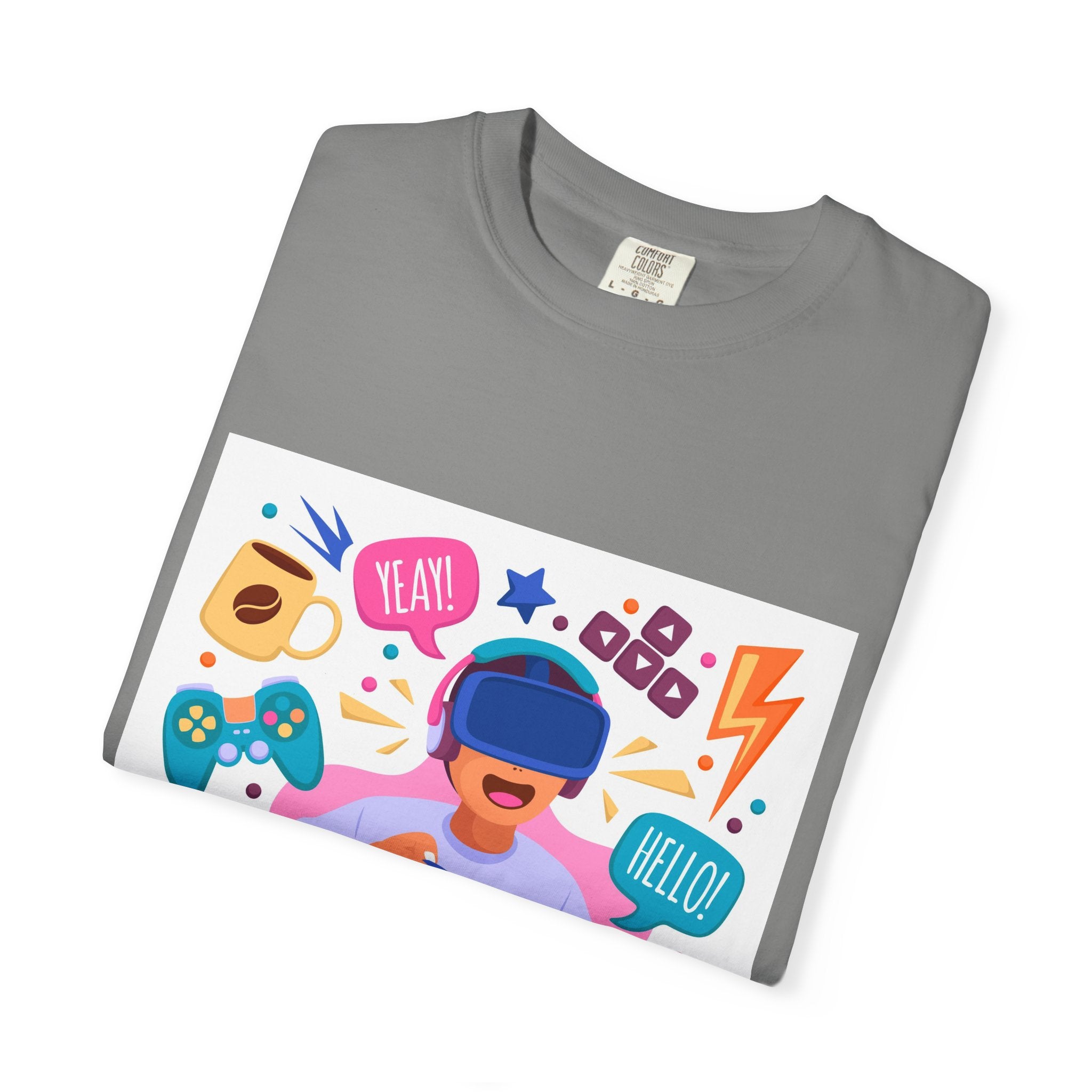 Fun Gamer T-Shirt | Unisex Garment-Dyed Tee for Video Game Lovers | Summer Casual Wear, Gift for Gamers, Relaxed Fit, Gaming Apparel, [...]