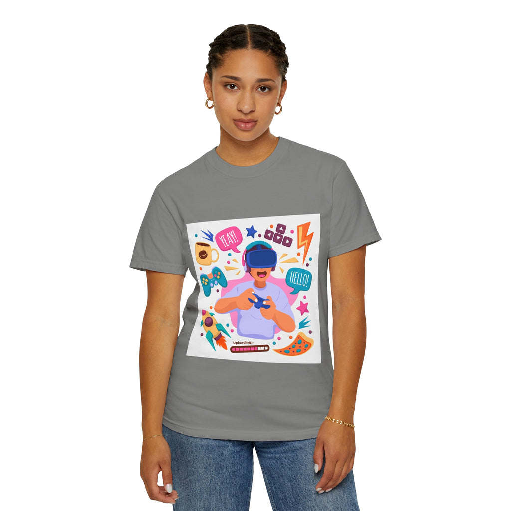 Fun Gamer T-Shirt | Unisex Garment-Dyed Tee for Video Game Lovers | Summer Casual Wear, Gift for Gamers, Relaxed Fit, Gaming Apparel, [...]