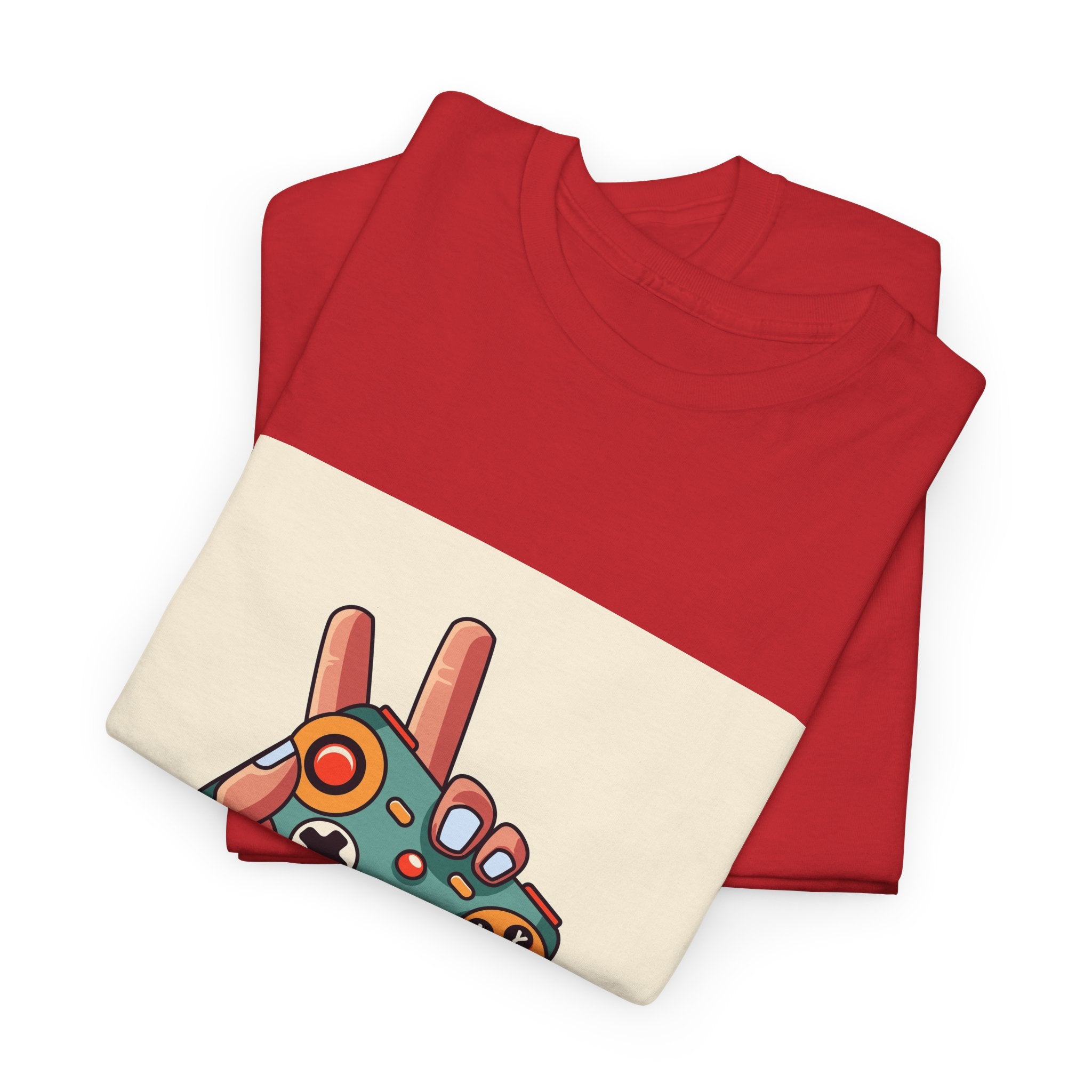 Gaming Vibes Unisex Heavy Cotton Tee - Perfect for Gamers, Streetwear, Casual Outfits, Gift for Xbox or PlayStation Lovers, Video Game [...]