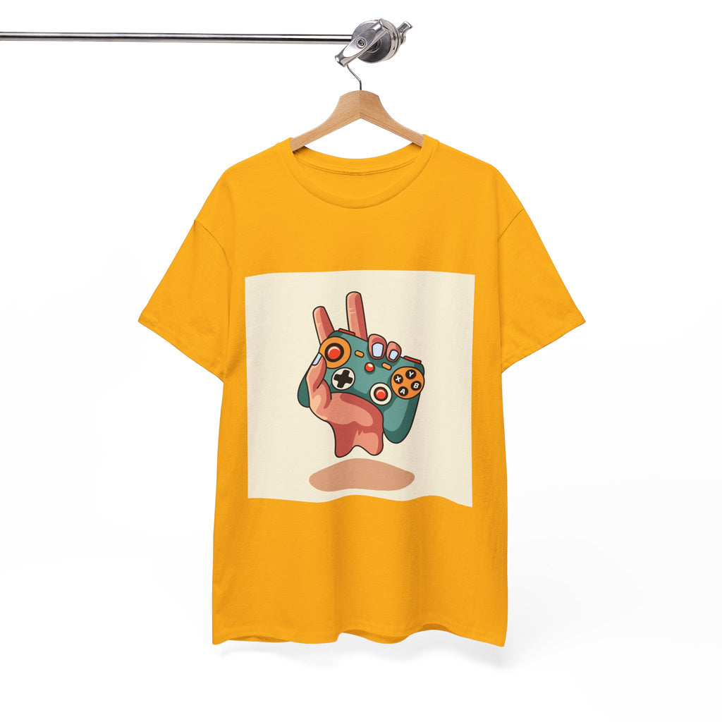 Gaming Vibes Unisex Heavy Cotton Tee - Perfect for Gamers, Streetwear, Casual Outfits, Gift for Xbox or PlayStation Lovers, Video Game [...]