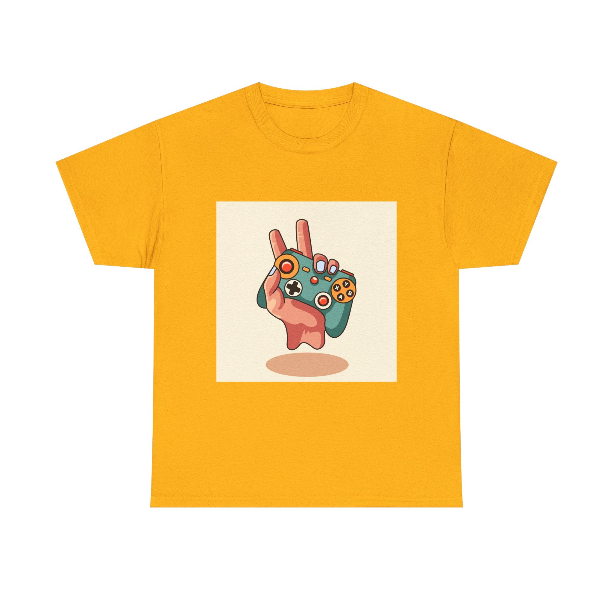 Gaming Vibes Unisex Heavy Cotton Tee - Perfect for Gamers, Streetwear, Casual Outfits, Gift for Xbox or PlayStation Lovers, Video Game [...]