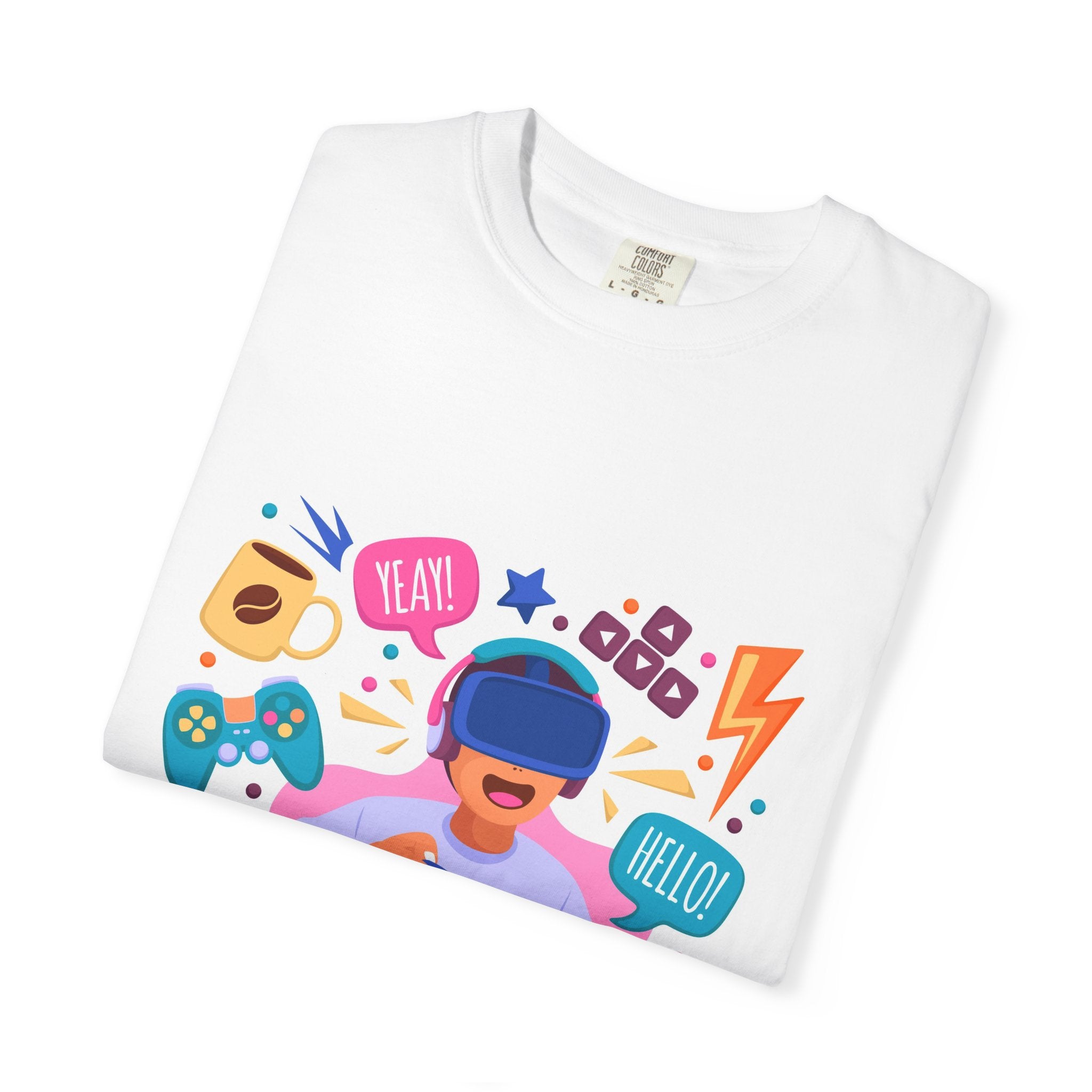Fun Gamer T-Shirt | Unisex Garment-Dyed Tee for Video Game Lovers | Summer Casual Wear, Gift for Gamers, Relaxed Fit, Gaming Apparel, [...]