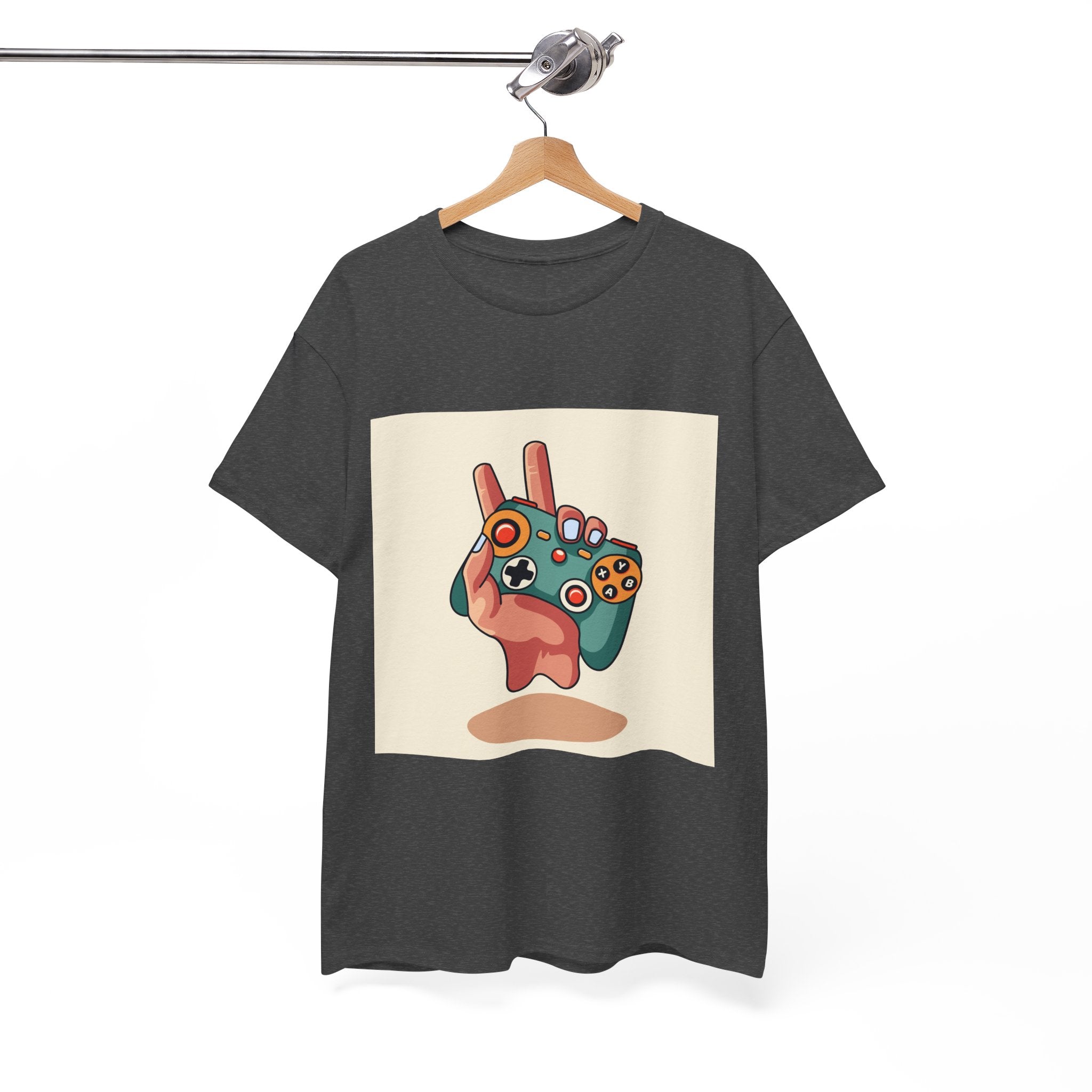 Gaming Vibes Unisex Heavy Cotton Tee - Perfect for Gamers, Streetwear, Casual Outfits, Gift for Xbox or PlayStation Lovers, Video Game [...]