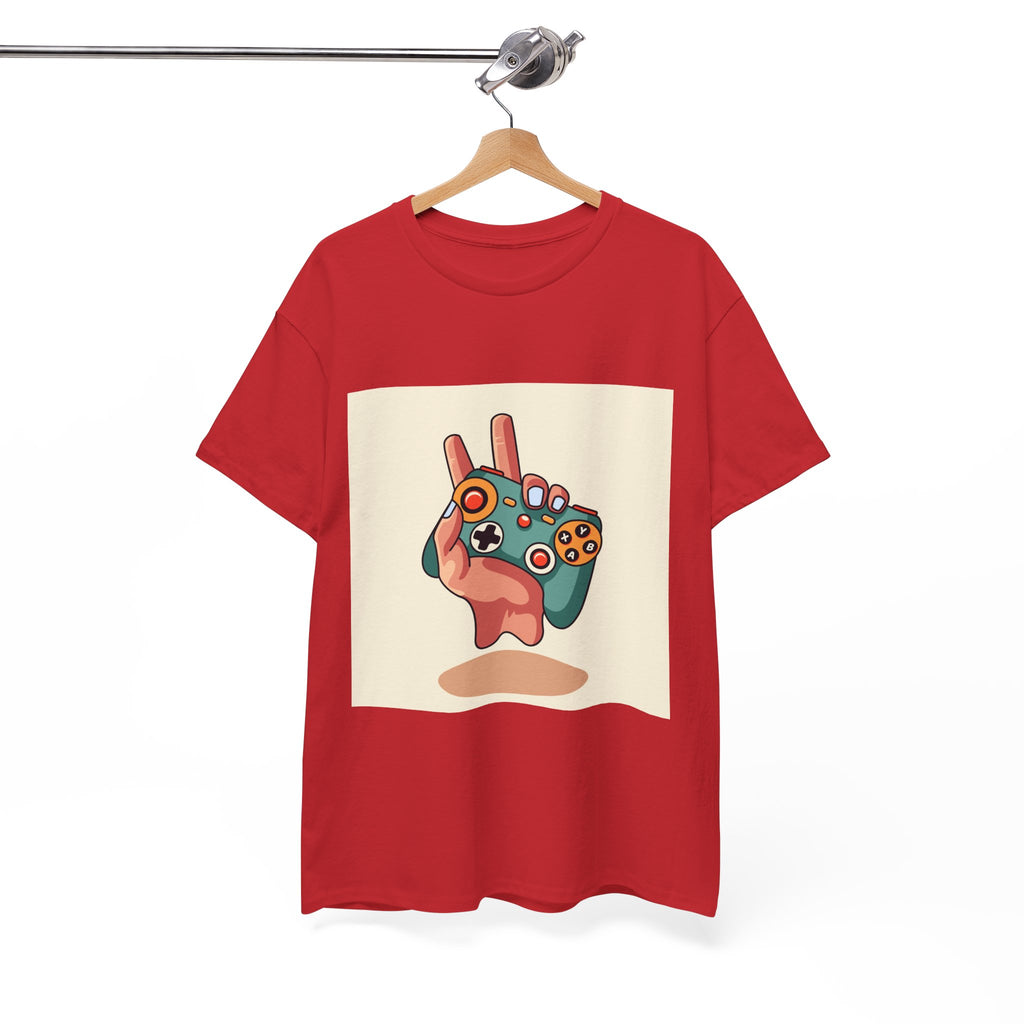 Gaming Vibes Unisex Heavy Cotton Tee - Perfect for Gamers, Streetwear, Casual Outfits, Gift for Xbox or PlayStation Lovers, Video Game [...]