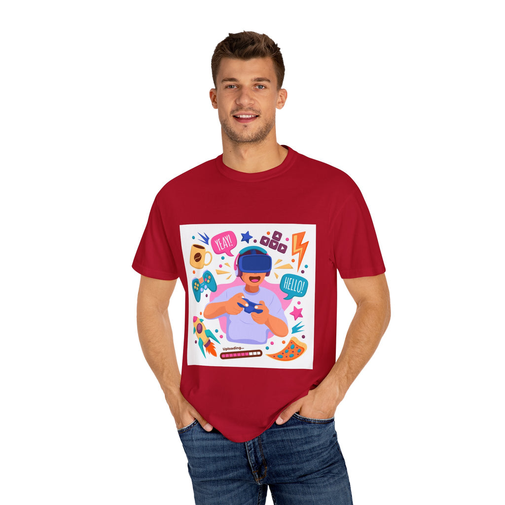 Fun Gamer T-Shirt | Unisex Garment-Dyed Tee for Video Game Lovers | Summer Casual Wear, Gift for Gamers, Relaxed Fit, Gaming Apparel, [...]