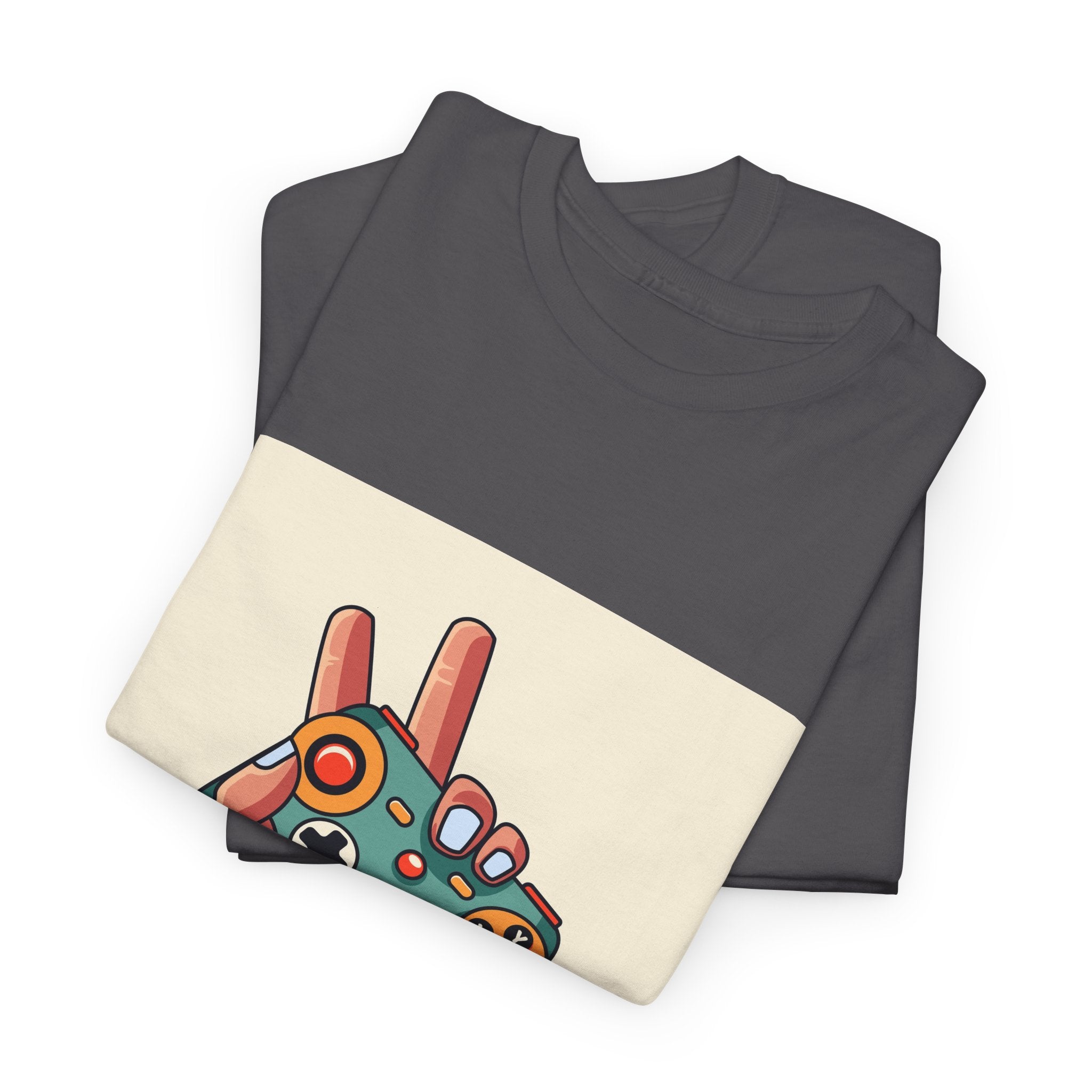 Gaming Vibes Unisex Heavy Cotton Tee - Perfect for Gamers, Streetwear, Casual Outfits, Gift for Xbox or PlayStation Lovers, Video Game [...]