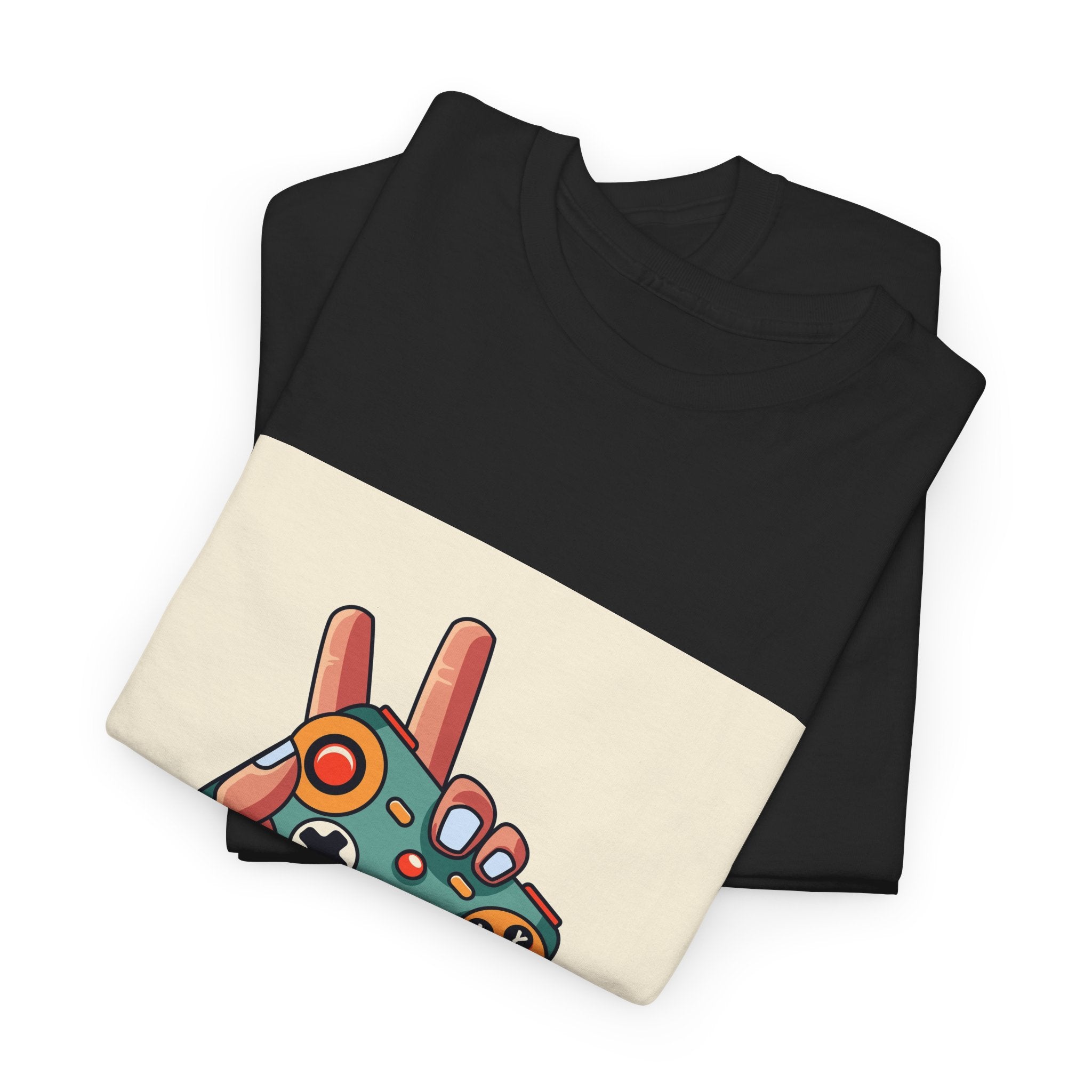 Gaming Vibes Unisex Heavy Cotton Tee - Perfect for Gamers, Streetwear, Casual Outfits, Gift for Xbox or PlayStation Lovers, Video Game [...]