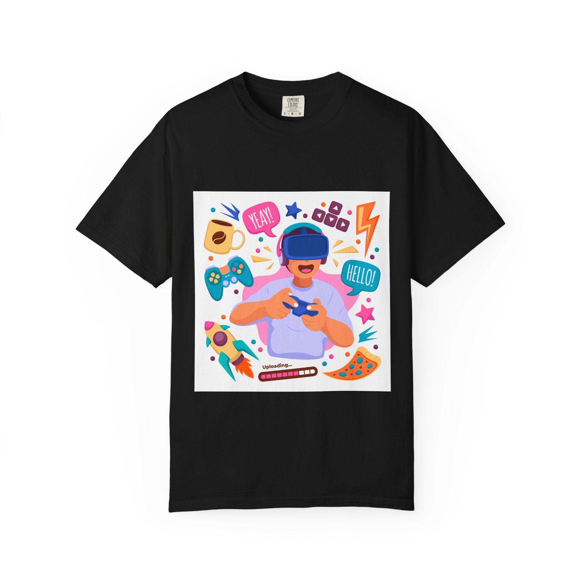 Fun Gamer T-Shirt | Unisex Garment-Dyed Tee for Video Game Lovers | Summer Casual Wear, Gift for Gamers, Relaxed Fit, Gaming Apparel, [...]