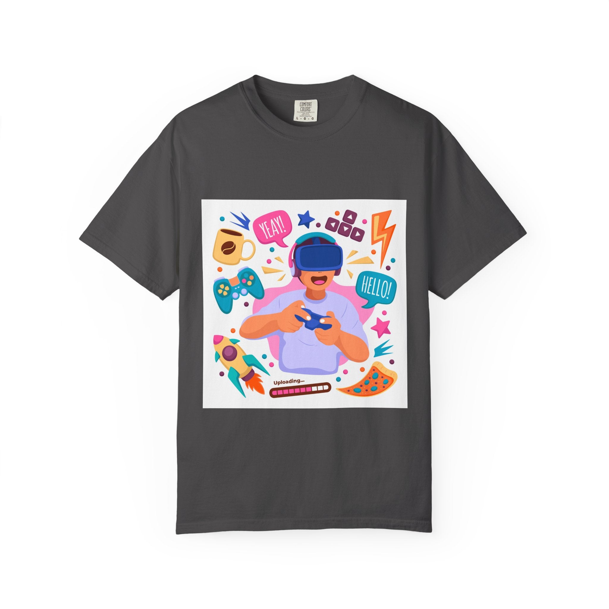 Fun Gamer T-Shirt | Unisex Garment-Dyed Tee for Video Game Lovers | Summer Casual Wear, Gift for Gamers, Relaxed Fit, Gaming Apparel, [...]