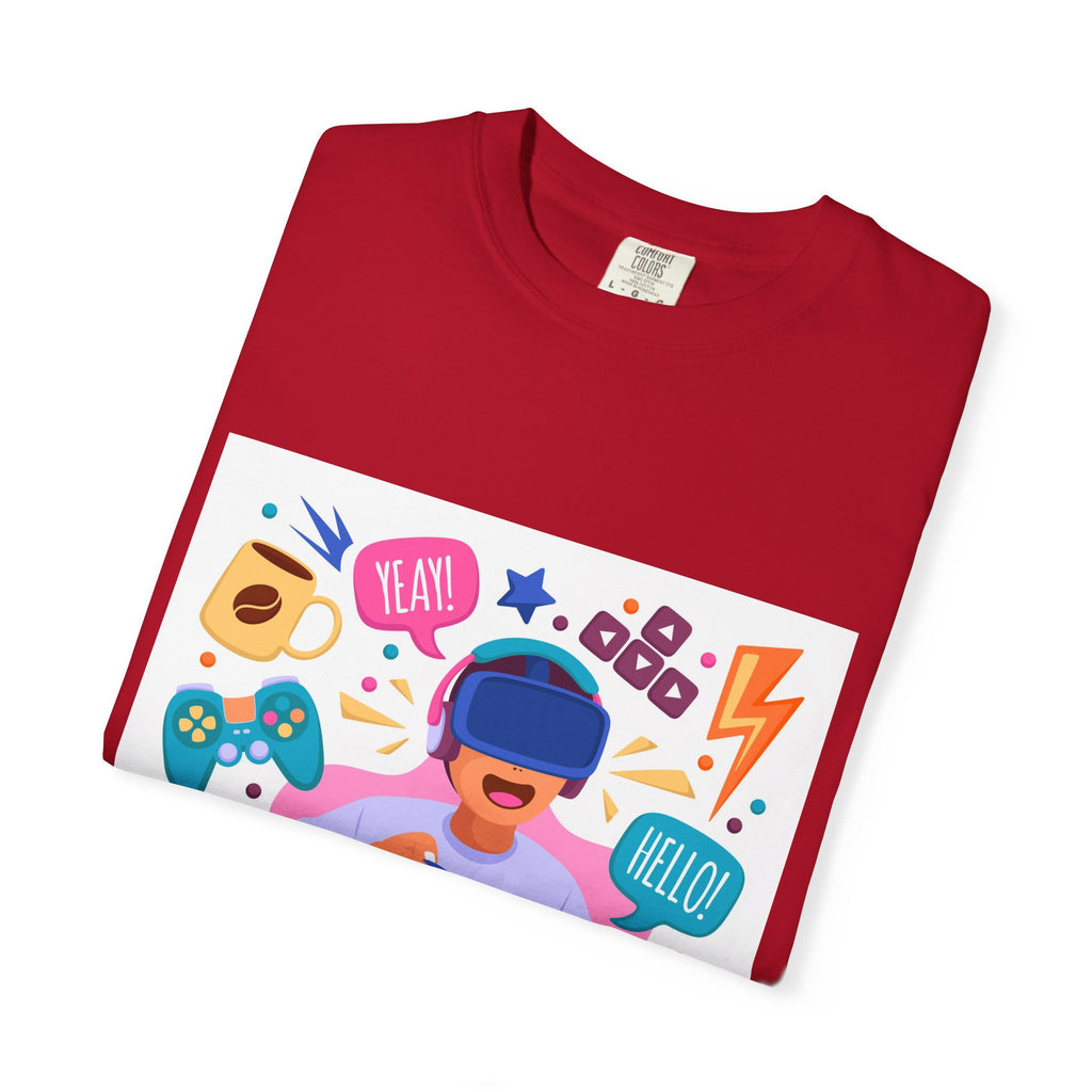 Fun Gamer T-Shirt | Unisex Garment-Dyed Tee for Video Game Lovers | Summer Casual Wear, Gift for Gamers, Relaxed Fit, Gaming Apparel, [...]
