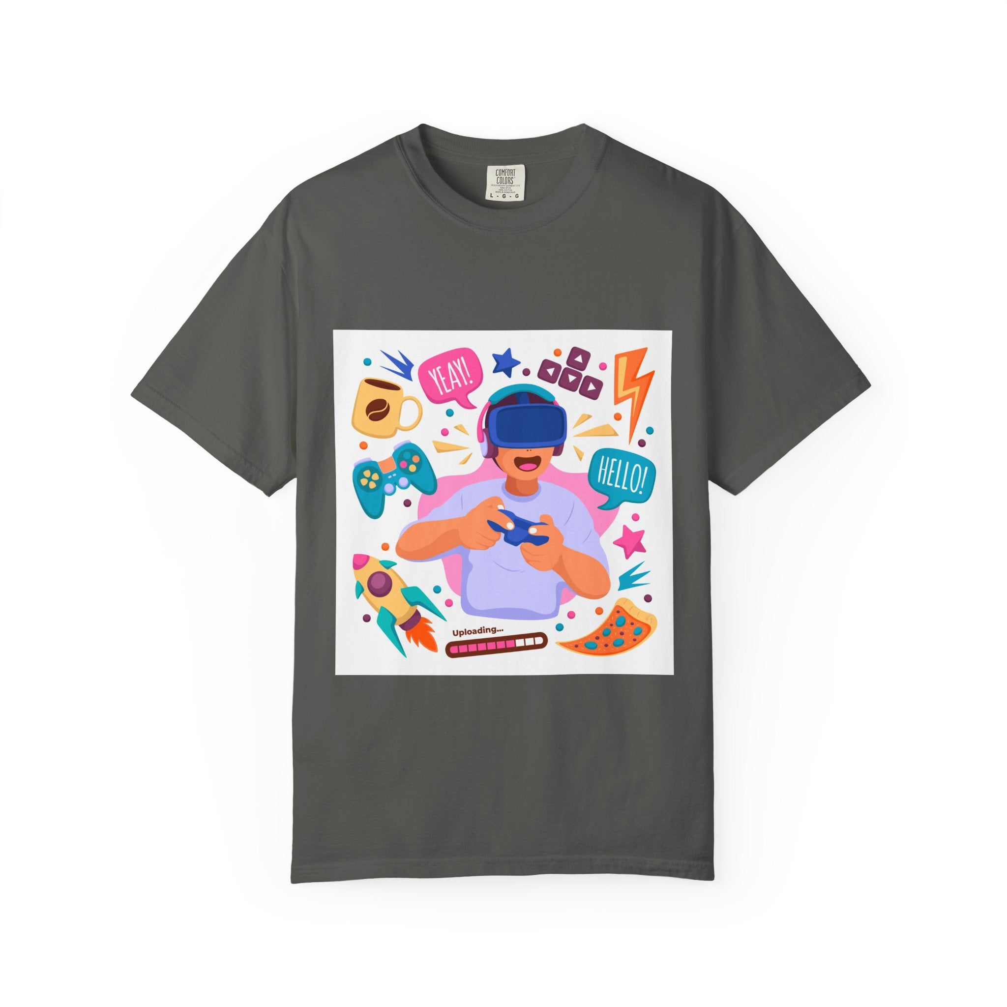 Fun Gamer T-Shirt | Unisex Garment-Dyed Tee for Video Game Lovers | Summer Casual Wear, Gift for Gamers, Relaxed Fit, Gaming Apparel, [...]
