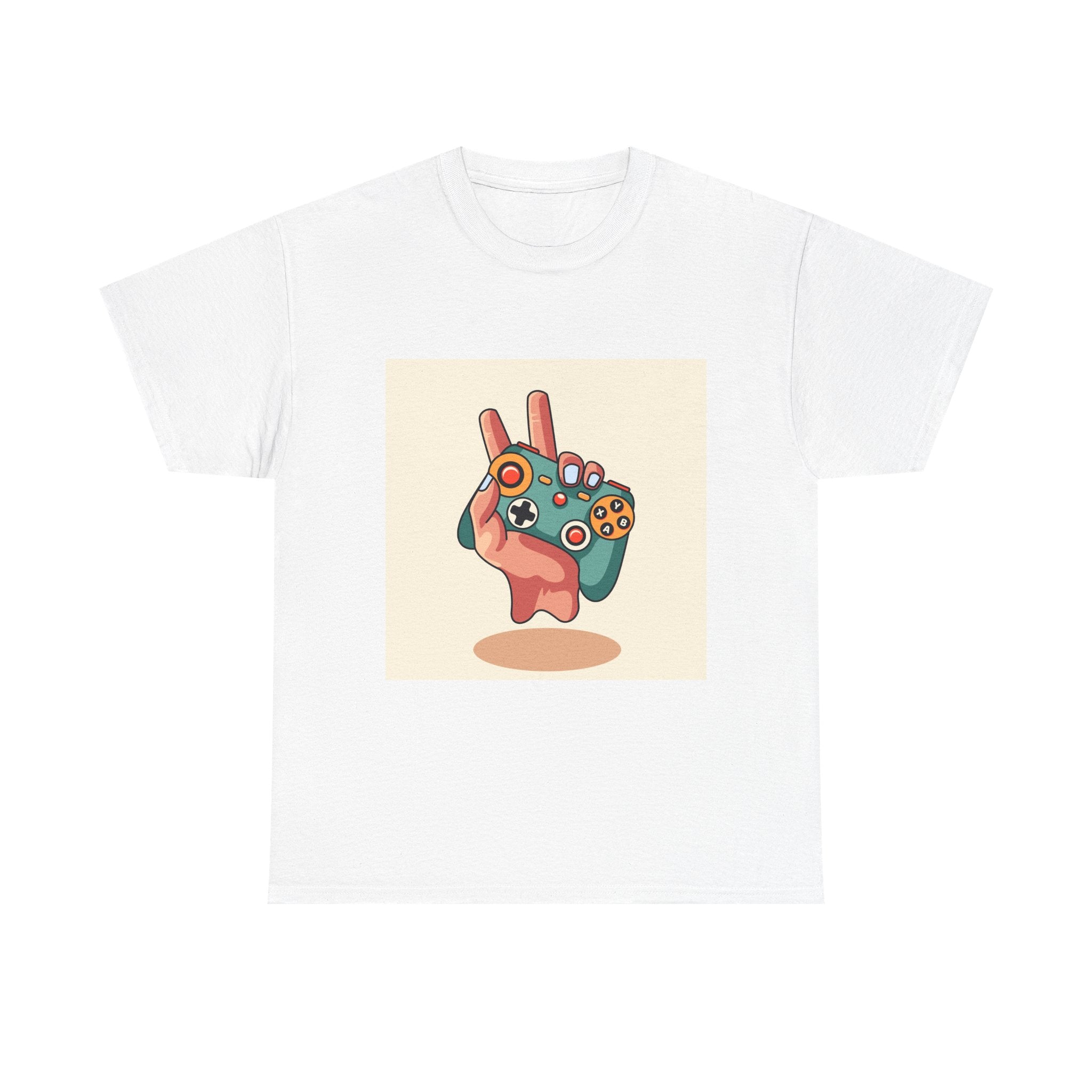 Gaming Vibes Unisex Heavy Cotton Tee - Perfect for Gamers, Streetwear, Casual Outfits, Gift for Xbox or PlayStation Lovers, Video Game [...]