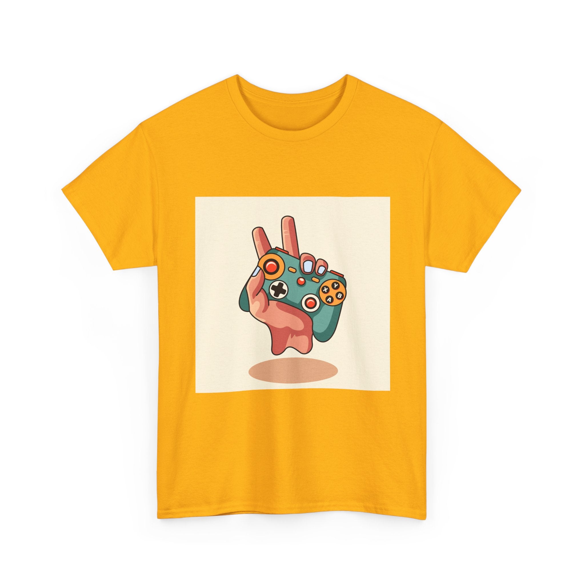 Gaming Vibes Unisex Heavy Cotton Tee - Perfect for Gamers, Streetwear, Casual Outfits, Gift for Xbox or PlayStation Lovers, Video Game [...]