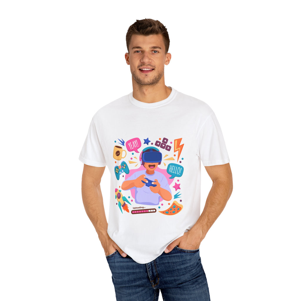 Fun Gamer T-Shirt | Unisex Garment-Dyed Tee for Video Game Lovers | Summer Casual Wear, Gift for Gamers, Relaxed Fit, Gaming Apparel, [...]