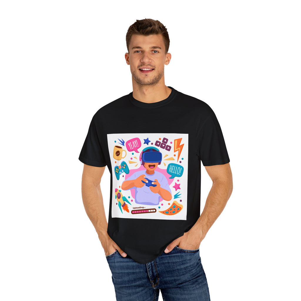 Fun Gamer T-Shirt | Unisex Garment-Dyed Tee for Video Game Lovers | Summer Casual Wear, Gift for Gamers, Relaxed Fit, Gaming Apparel, [...]