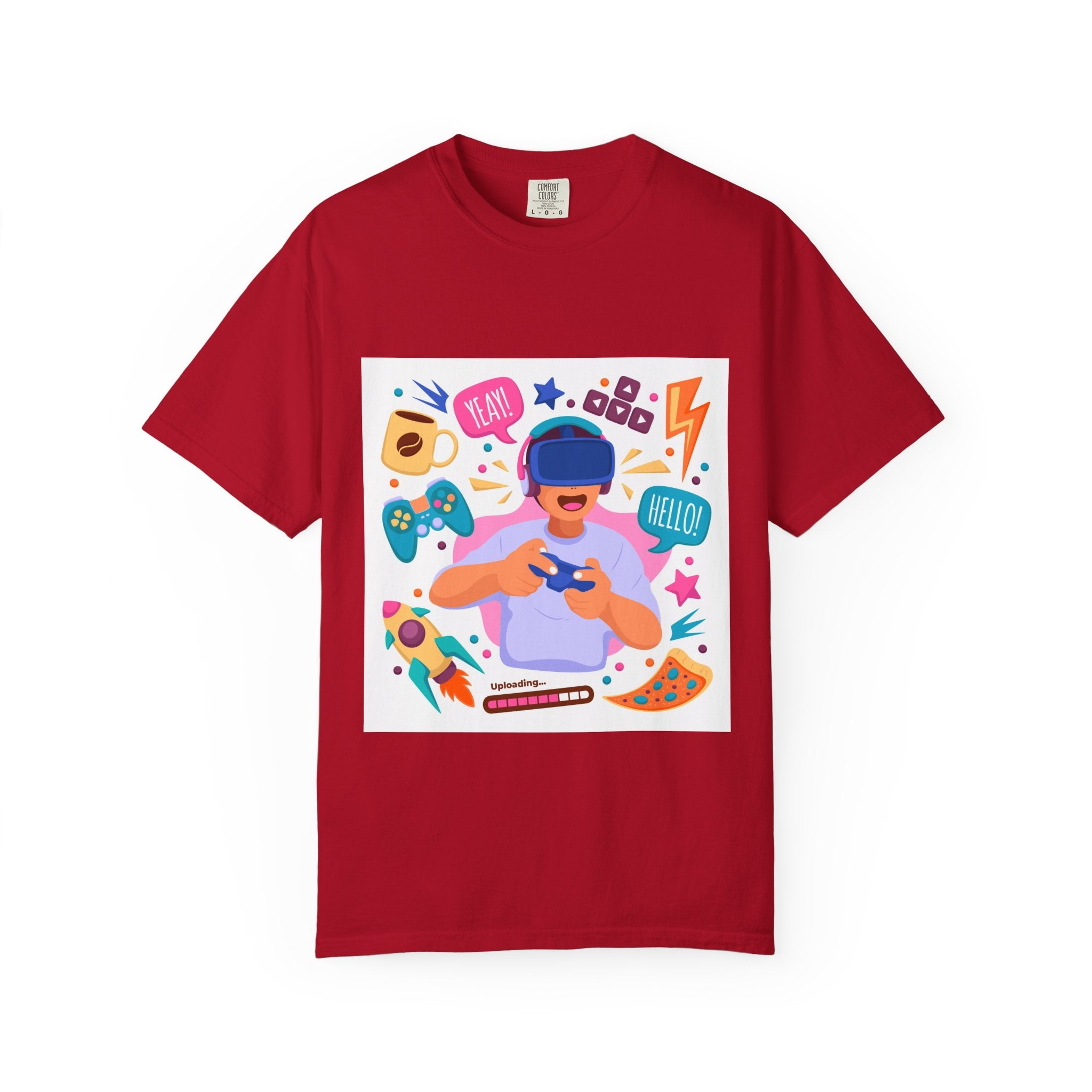 Fun Gamer T-Shirt | Unisex Garment-Dyed Tee for Video Game Lovers | Summer Casual Wear, Gift for Gamers, Relaxed Fit, Gaming Apparel, [...]