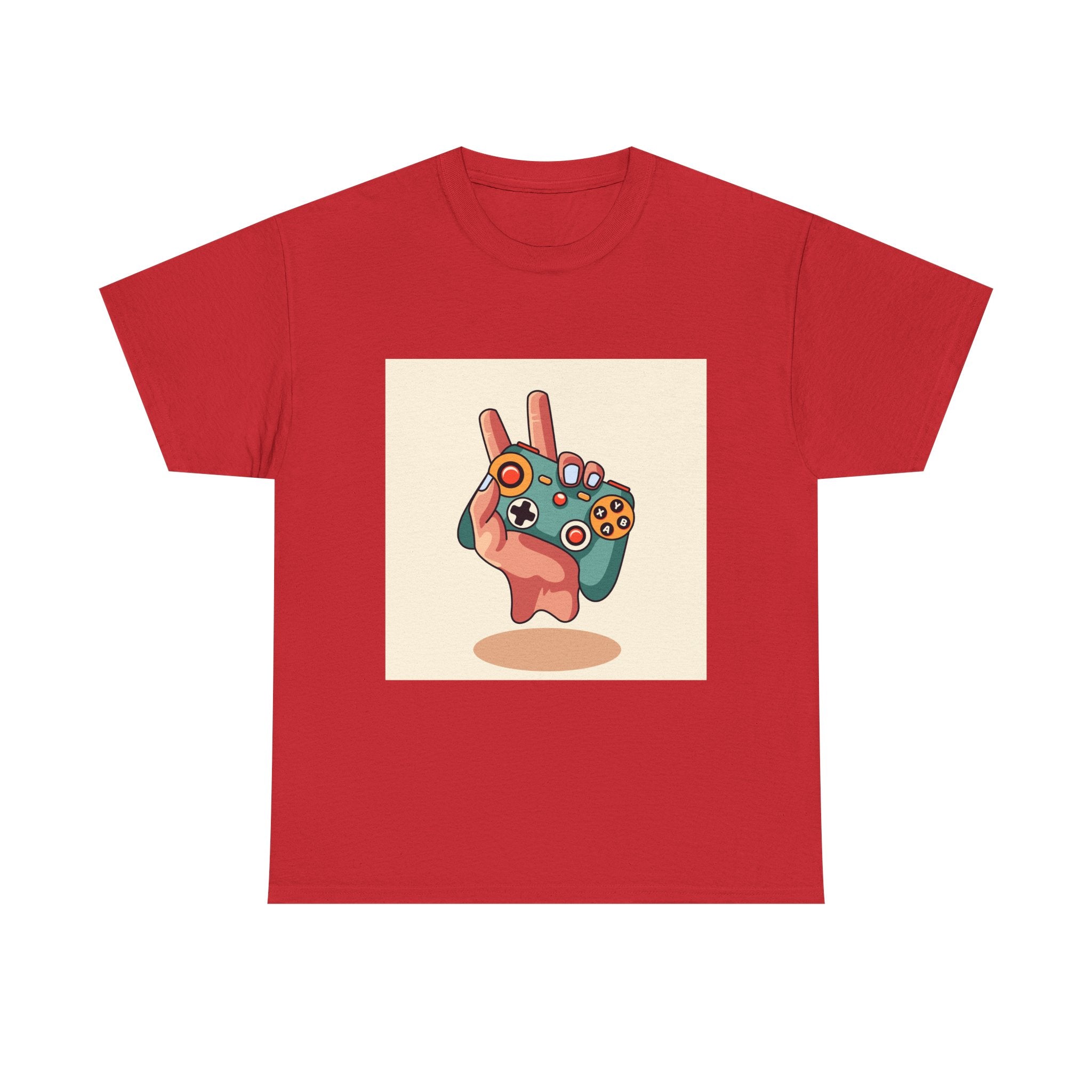 Gaming Vibes Unisex Heavy Cotton Tee - Perfect for Gamers, Streetwear, Casual Outfits, Gift for Xbox or PlayStation Lovers, Video Game [...]