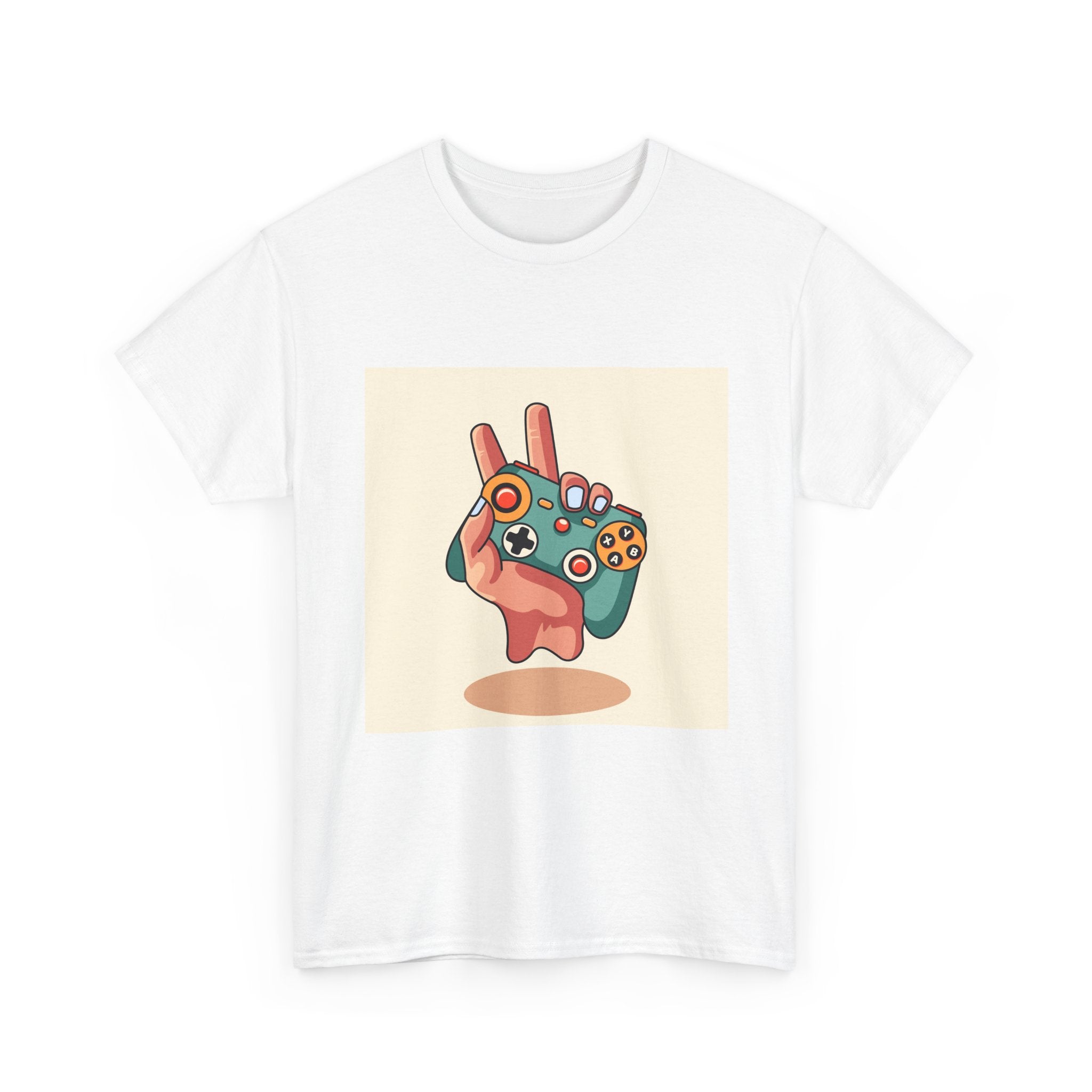 Gaming Vibes Unisex Heavy Cotton Tee - Perfect for Gamers, Streetwear, Casual Outfits, Gift for Xbox or PlayStation Lovers, Video Game [...]