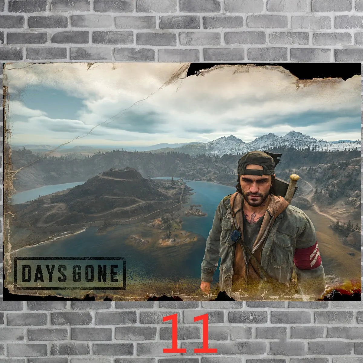 Days Gone Game Poster  Japanese Anime Canvas Print Wall Decor for Living Room Home Decoration Art Wall Sticker Painting