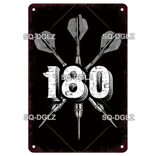 Vintage Keep Calm Dart Game Metal Sign Tin Sign Shop Metal Plaque Decoration Plate Decor For Pub Bar Wall Decor Poster Gift