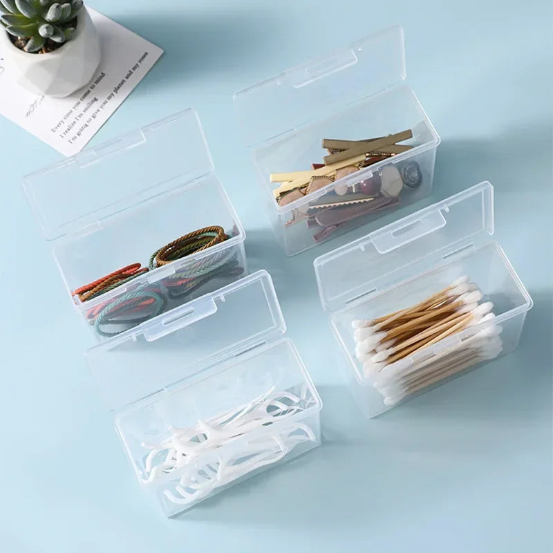 Transparent playing card box, portable storage box for game cards, business cards, bank cards, Christmas and Halloween gifts.