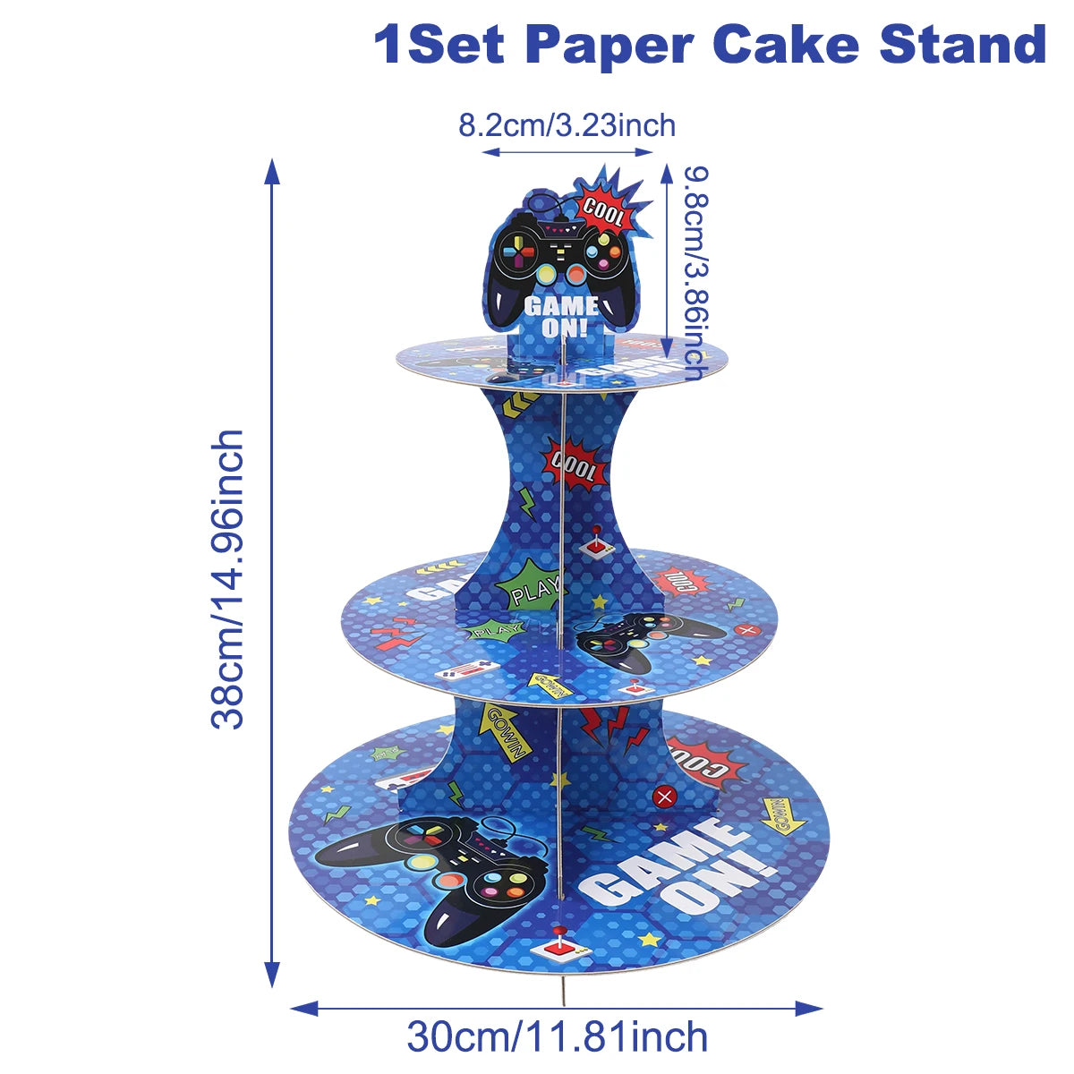 Game On Theme Party Decoration Disposable Paper Plates Cup Video Game Birthday Party Supplies Gaming Boys Birthday Party Decor