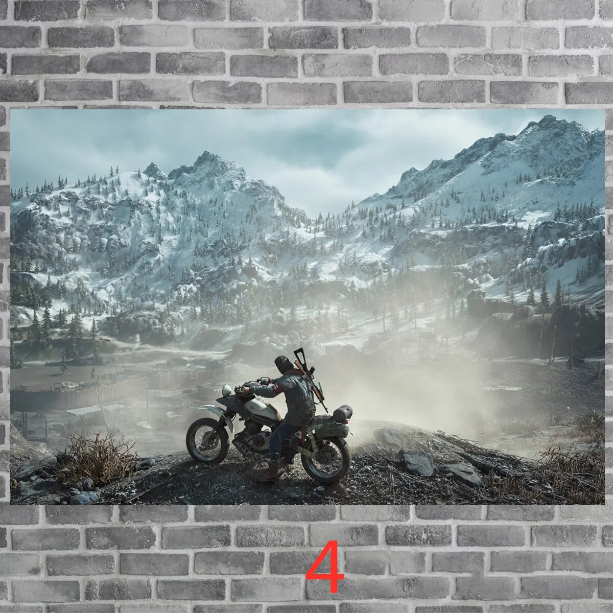 Days Gone Game Poster  Japanese Anime Canvas Print Wall Decor for Living Room Home Decoration Art Wall Sticker Painting