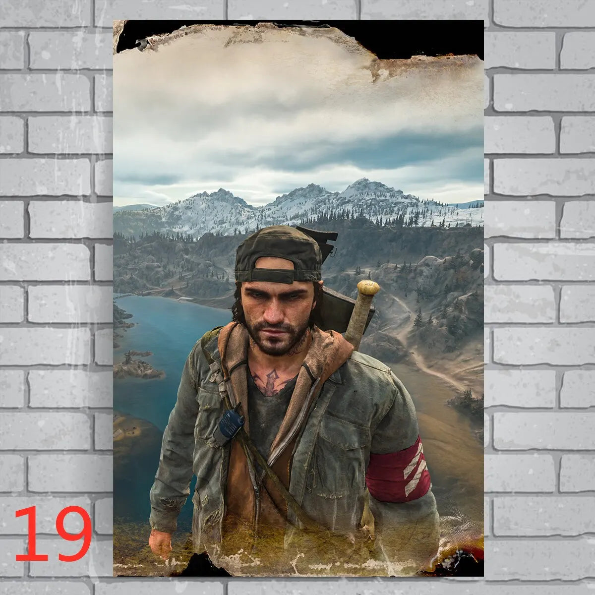 Days Gone Game Poster  Japanese Anime Canvas Print Wall Decor for Living Room Home Decoration Art Wall Sticker Painting