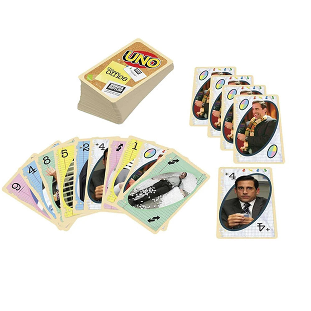 Board Game UNO THE Office Office Gathering Board Game Cards Children's Toys Playing Cards Halloween Birthday Gift