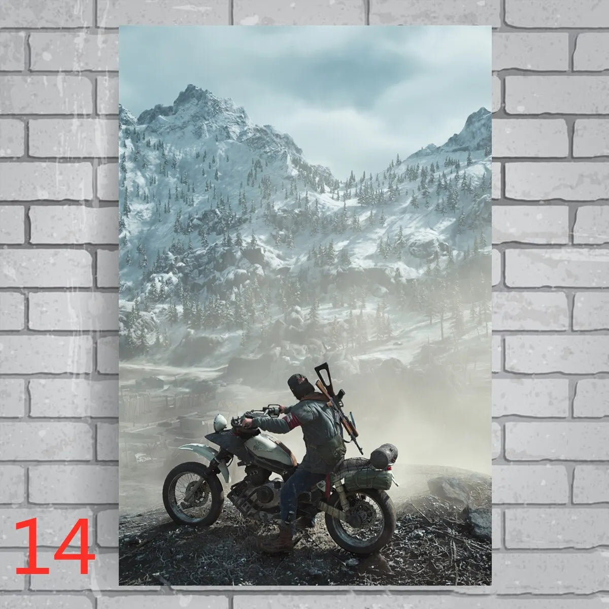 Days Gone Game Poster  Japanese Anime Canvas Print Wall Decor for Living Room Home Decoration Art Wall Sticker Painting