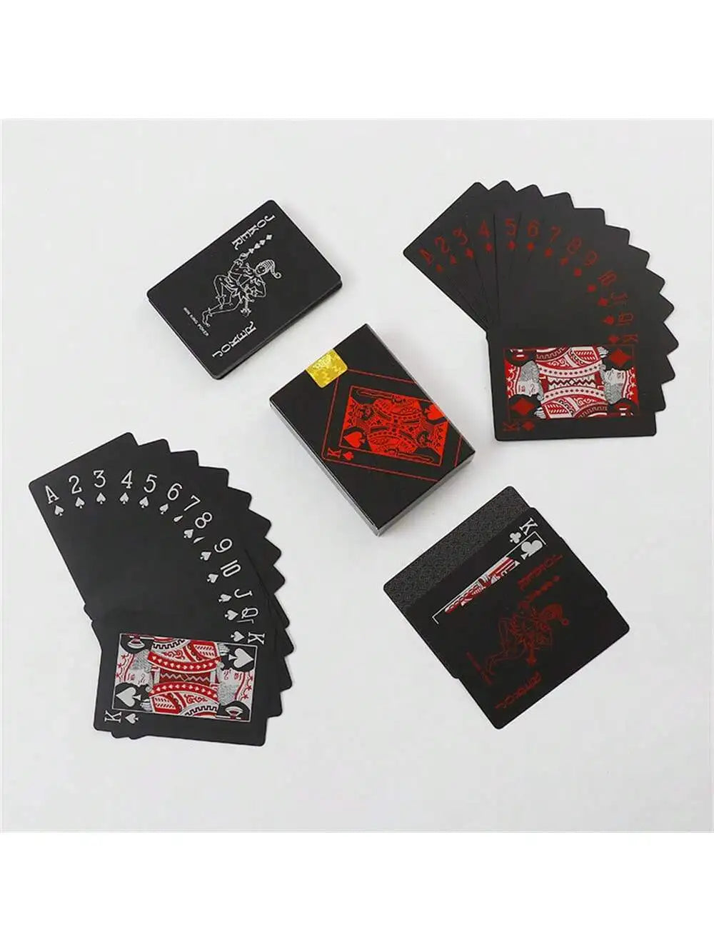 Cards -Waterproof And Durable Playing Cards For Adults - Gift For Halloween And Game Nights
