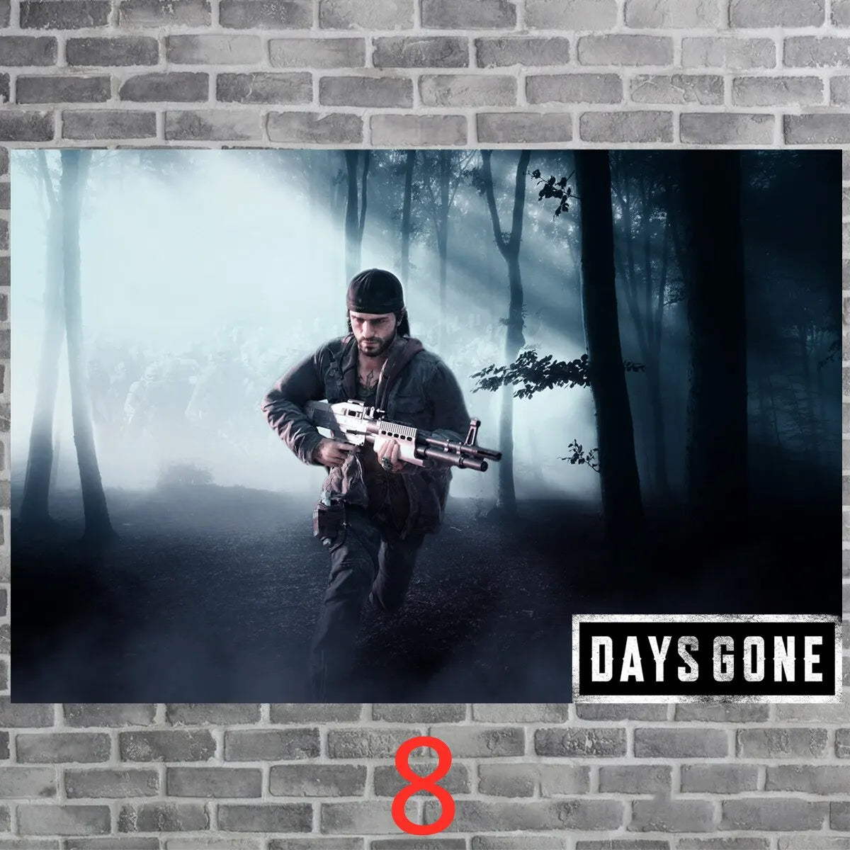 Days Gone Game Poster  Japanese Anime Canvas Print Wall Decor for Living Room Home Decoration Art Wall Sticker Painting