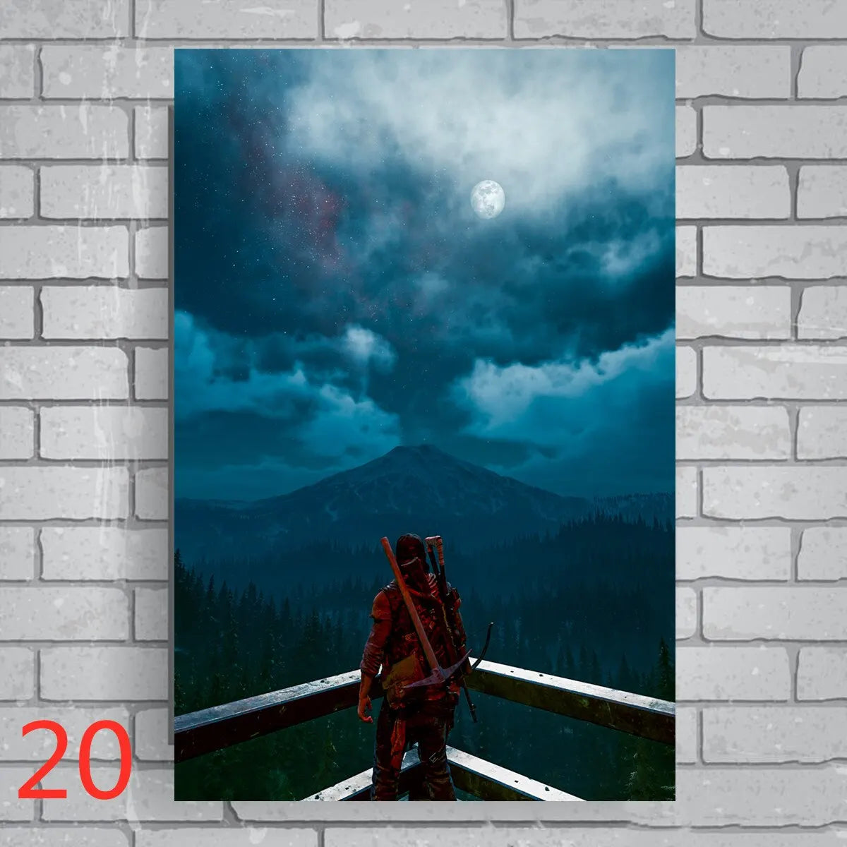 Days Gone Game Poster  Japanese Anime Canvas Print Wall Decor for Living Room Home Decoration Art Wall Sticker Painting