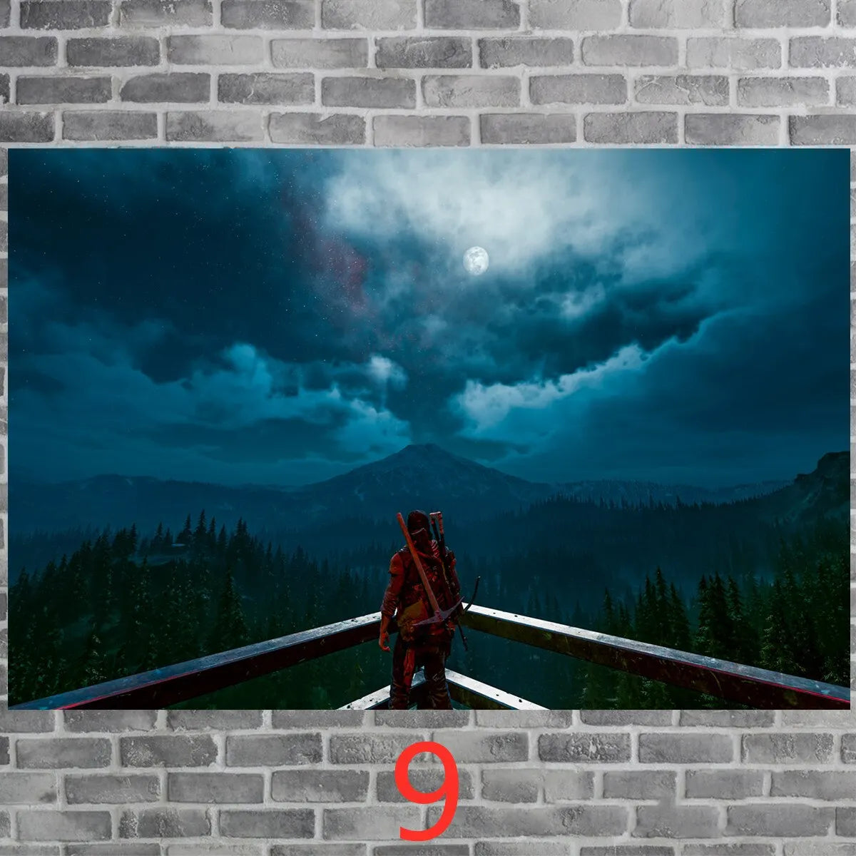 Days Gone Game Poster  Japanese Anime Canvas Print Wall Decor for Living Room Home Decoration Art Wall Sticker Painting